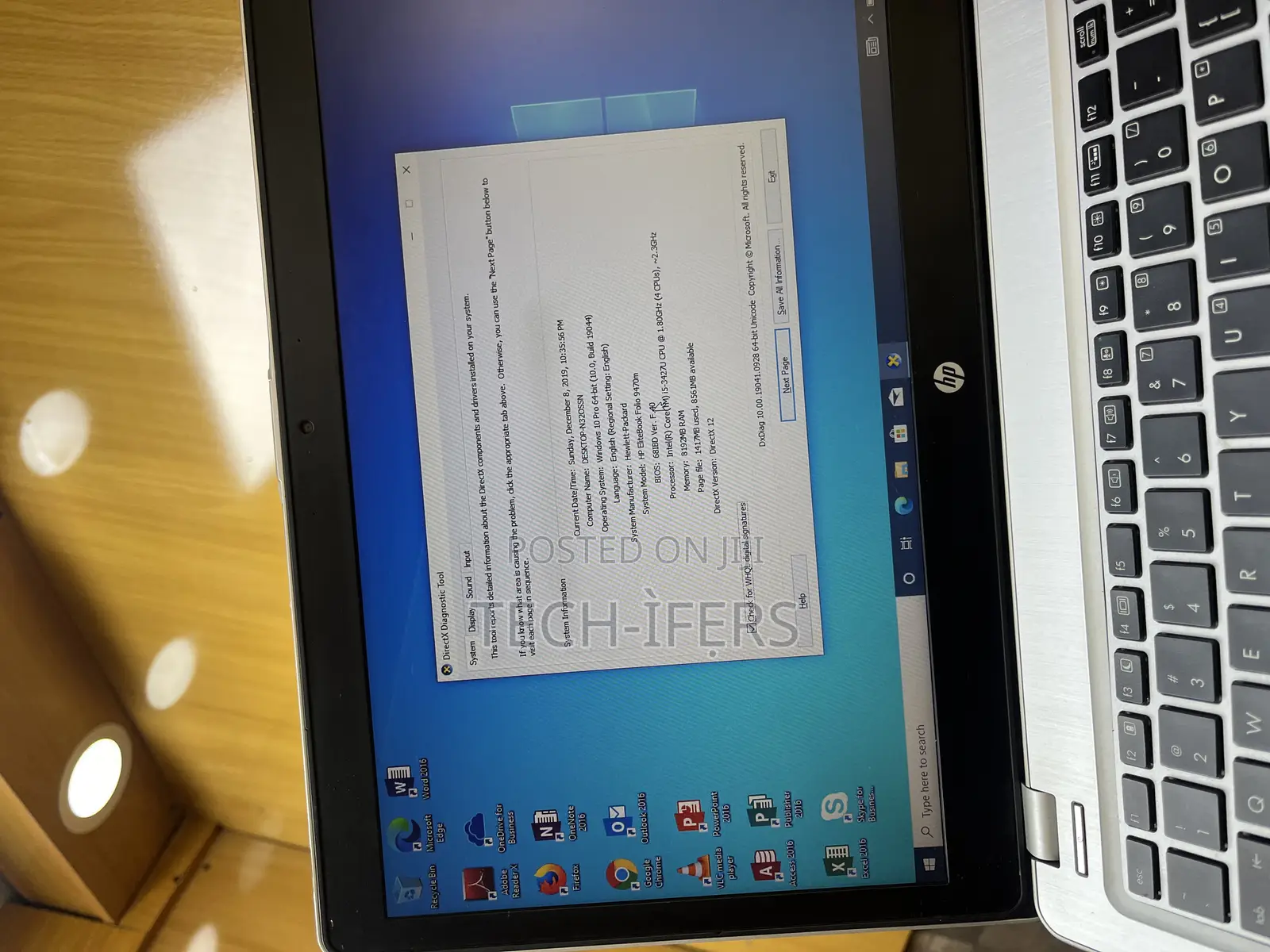 Laptop HP EliteBook Folio 9470M 8GB Intel Core i5 HDD 500GB