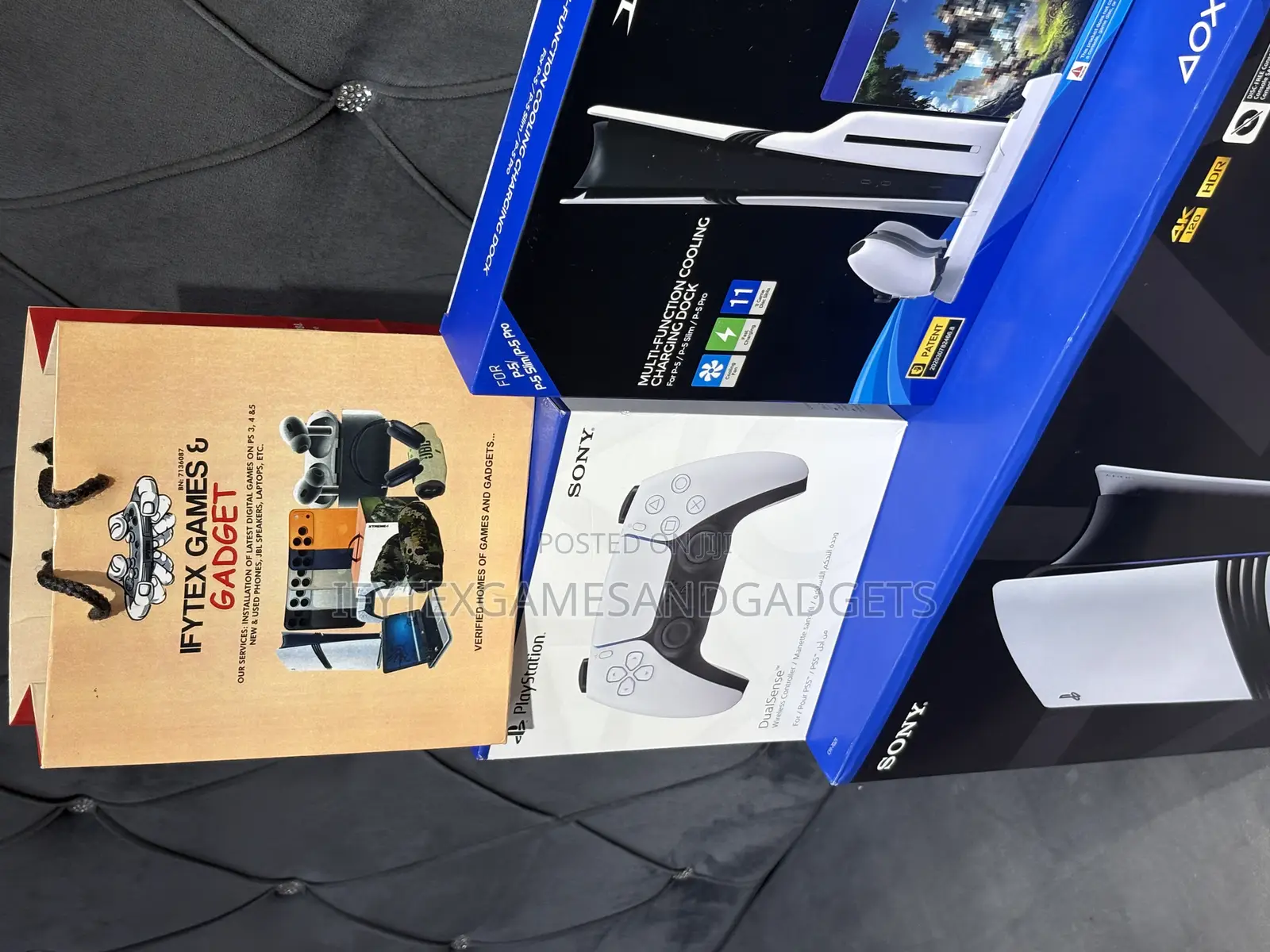 Brand New Ps 5 Pro 2tb , Extra Pad , Onyx Studio 9 , Charging Dock