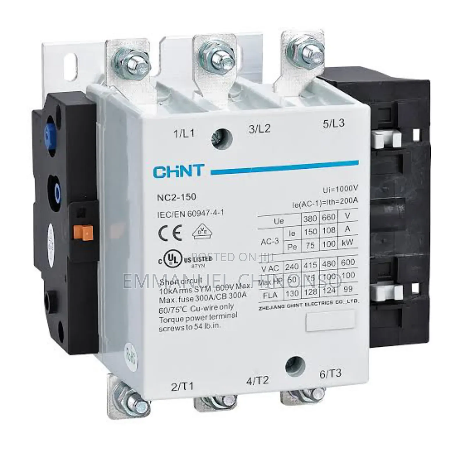 200a 3pole Chint Contactor