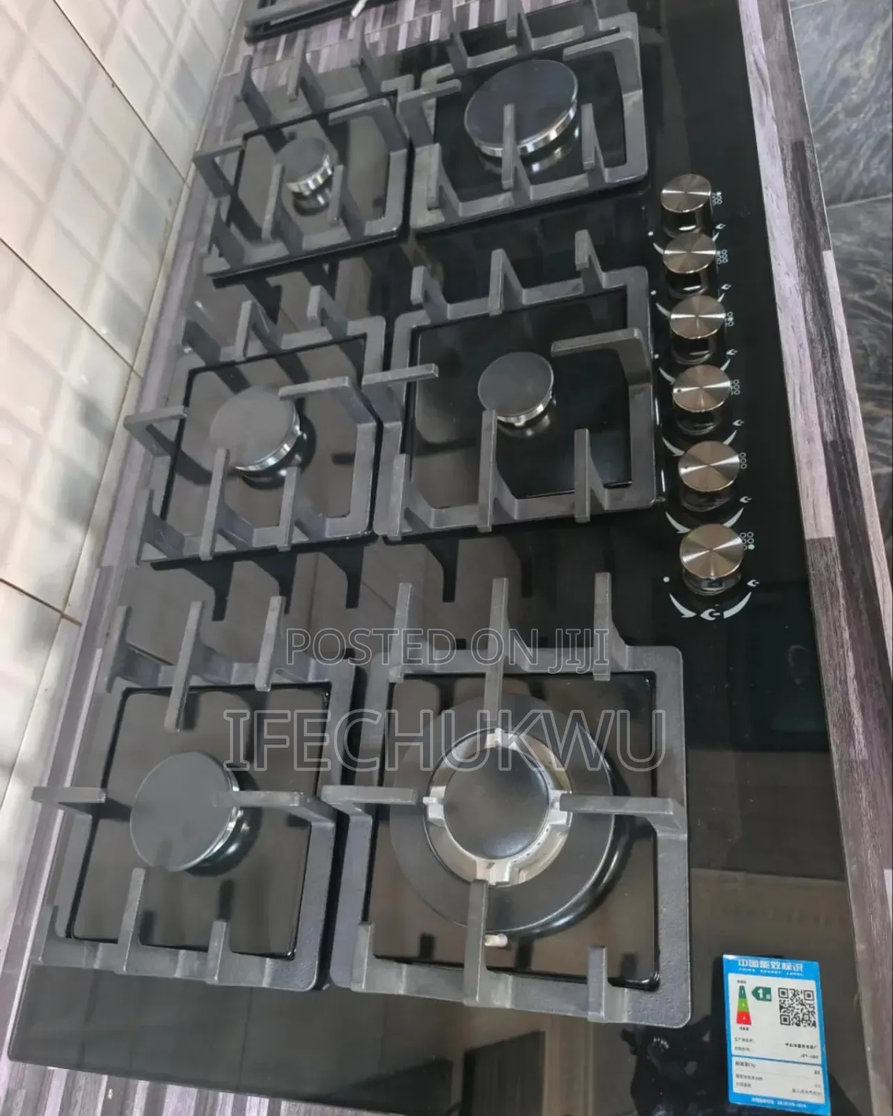 Original Bosch German Technology Built-in Cabinet 6 Burners Gas Cooker