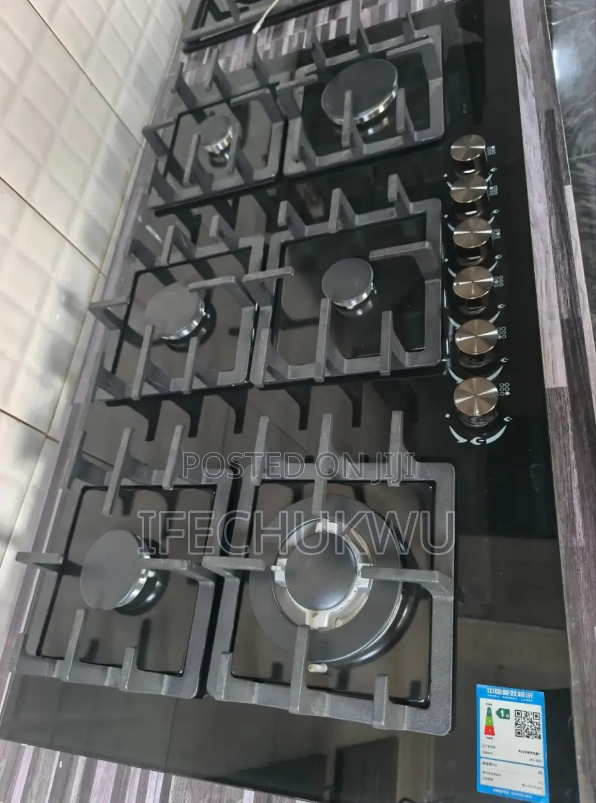 Original Bosch German Technology Built-in Cabinet 6 Burners Gas Cooker