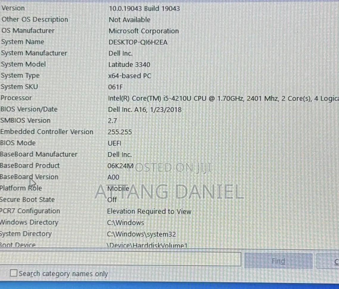 Laptop Dell Latitude 13 3340 8GB Intel Core I5 HDD 500GB