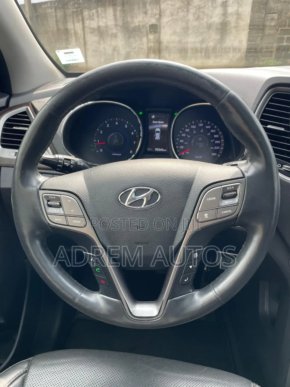 Hyundai Santa Fe Limited Ultimate AWD 2017 White