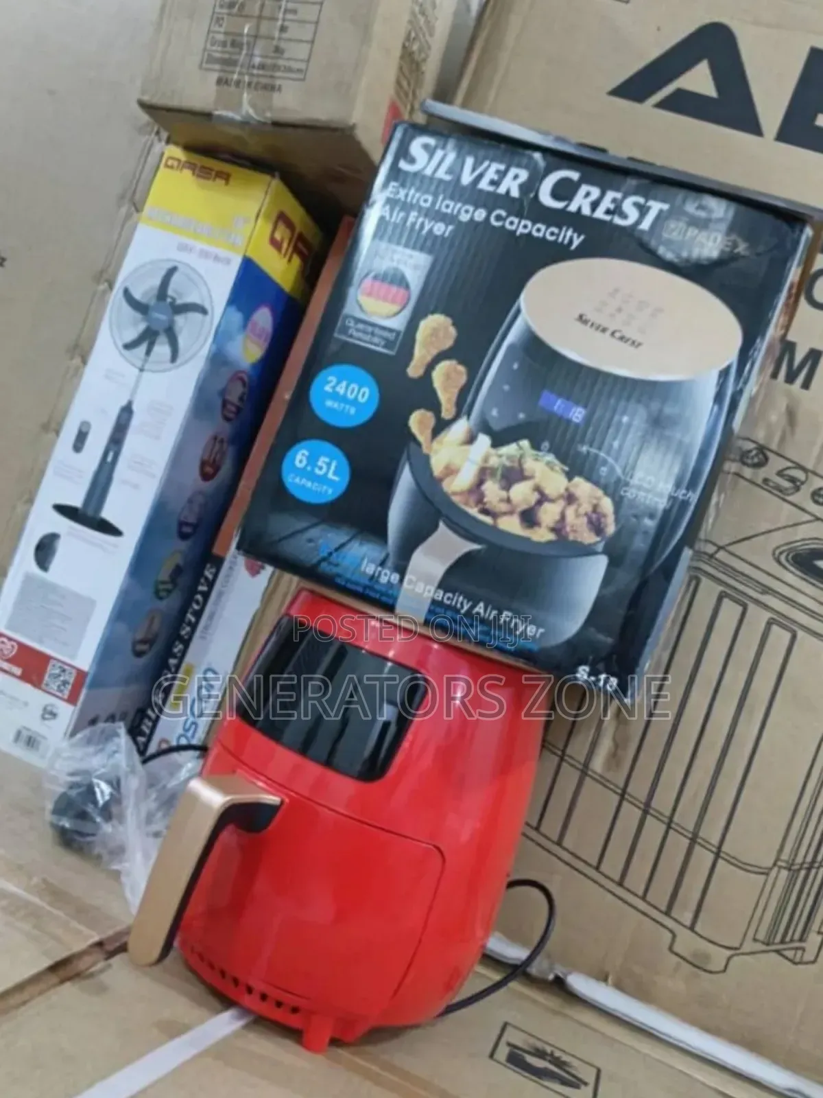Brand New Silver Crest 6.5l 2400w S-18 Powerful Air Fryer