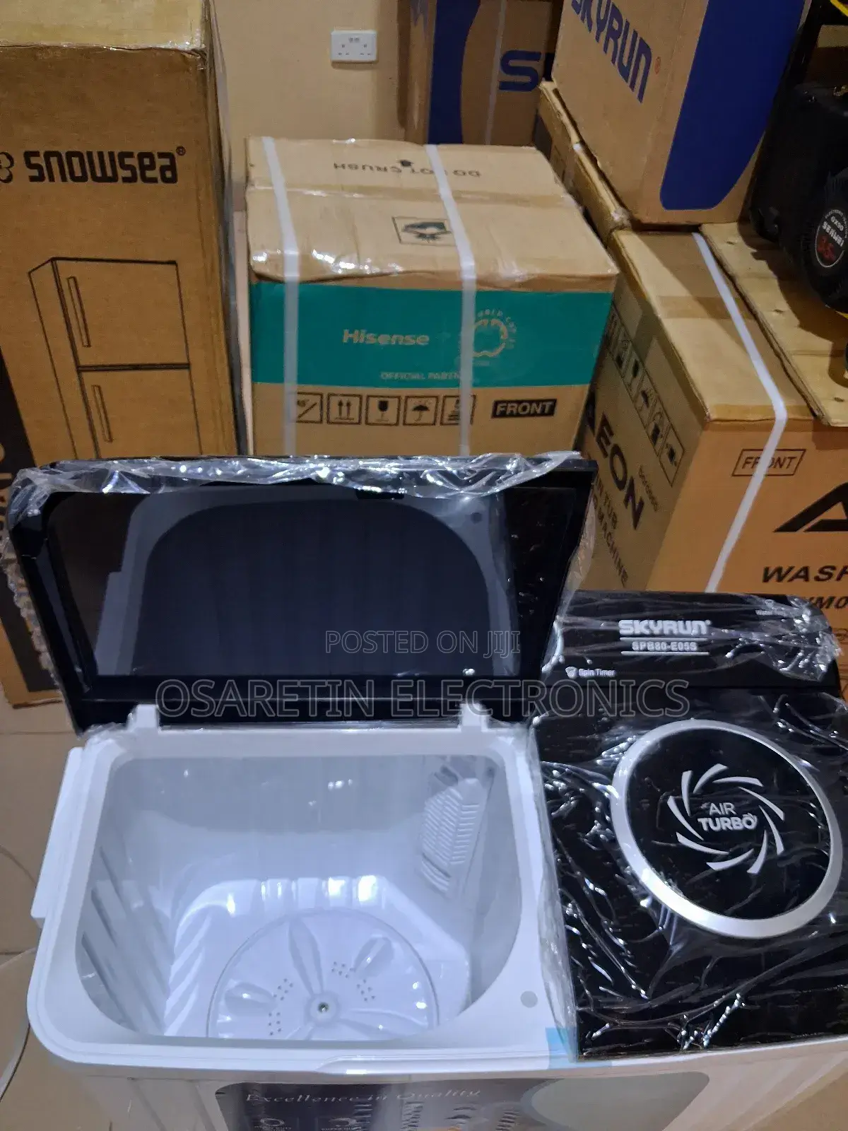 Skyrun Semi Automatic Washing Machine 7kg With One Year Warranty