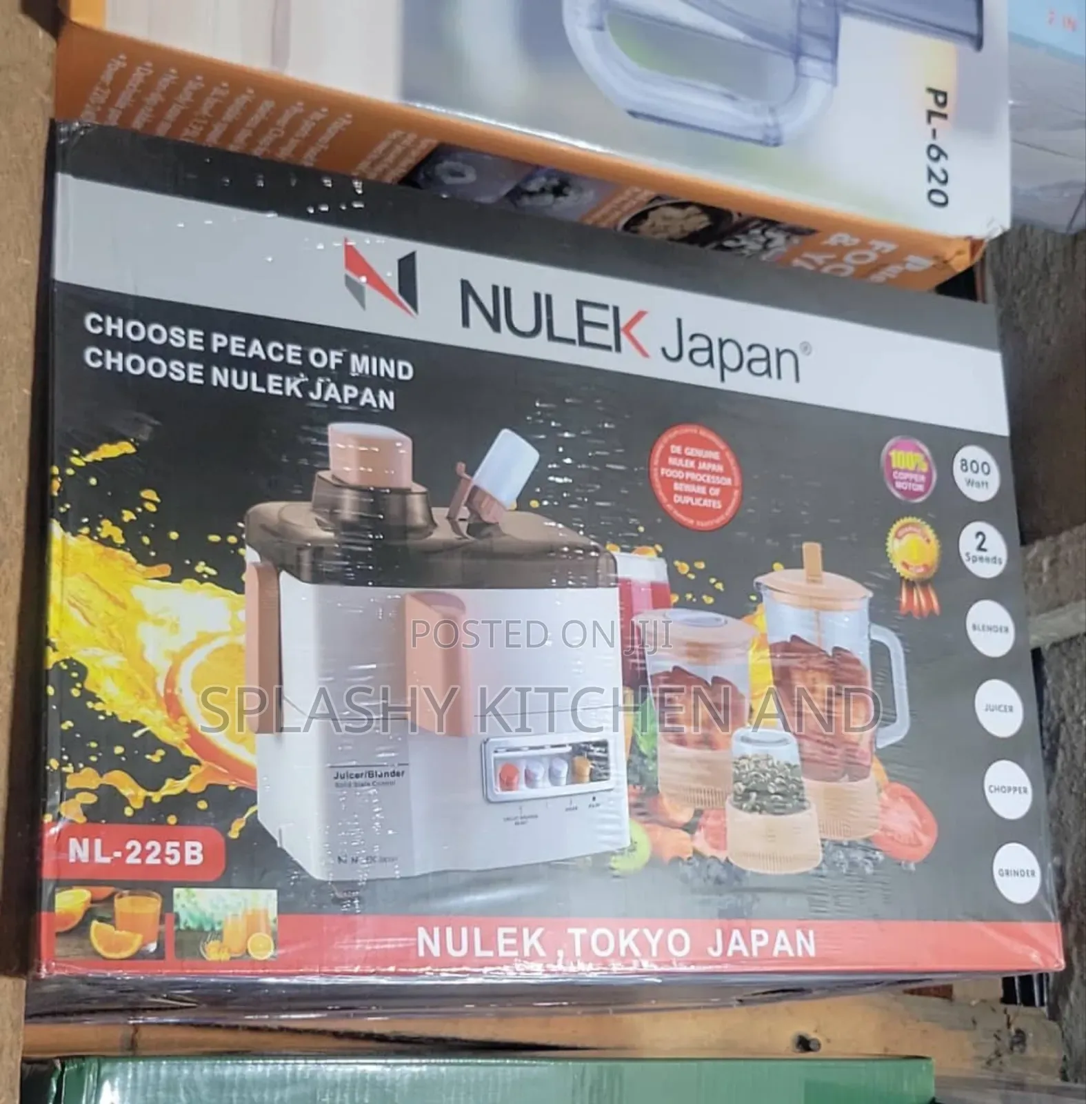 Nulek 4 in 1 Blender,Juice Extractor, Grinder With Mil