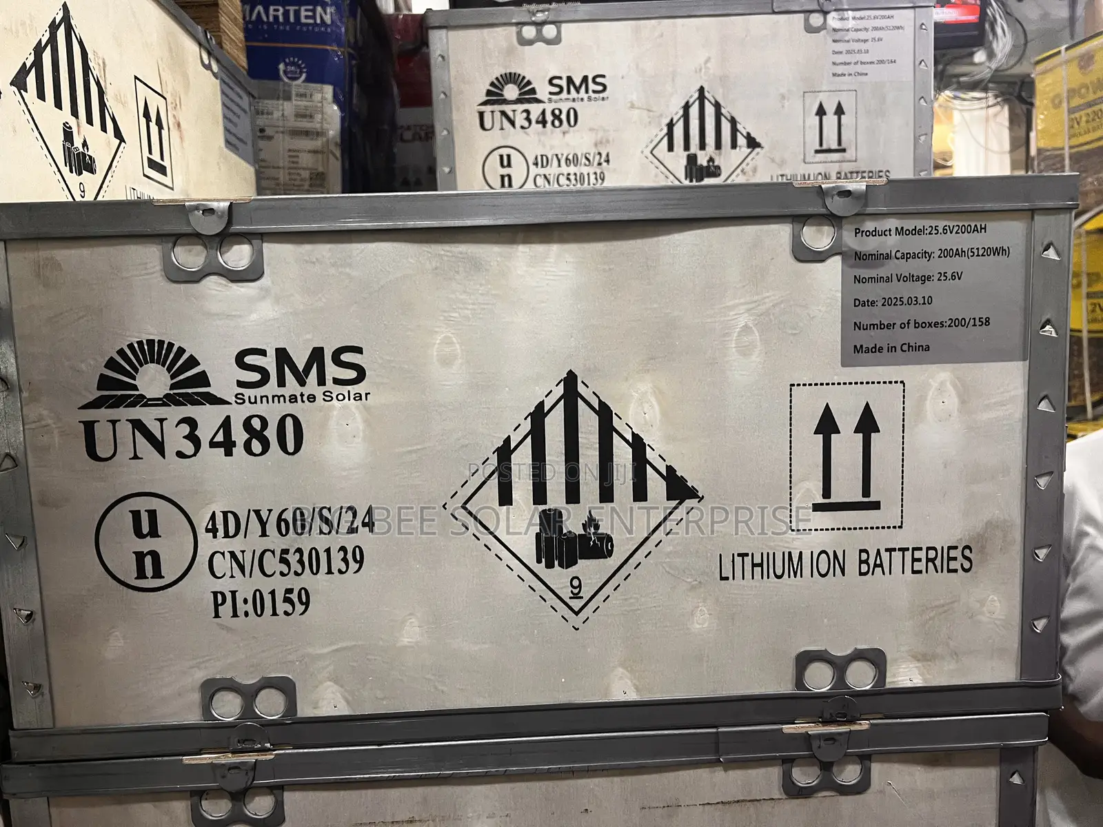 5kwh 24v SMS Lithium Ion Battery