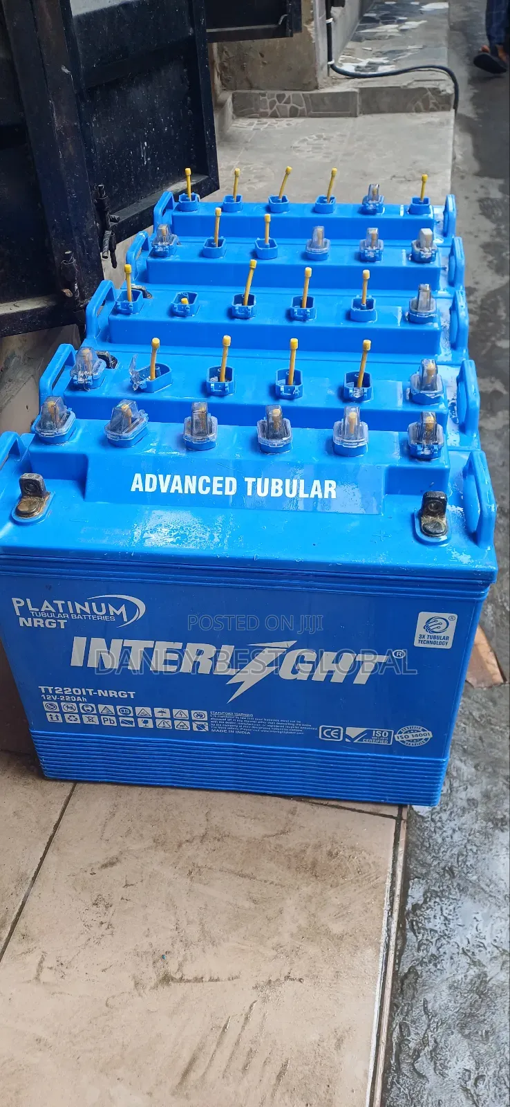 Interlight Platinum Tubular Battery NRGT 220ah