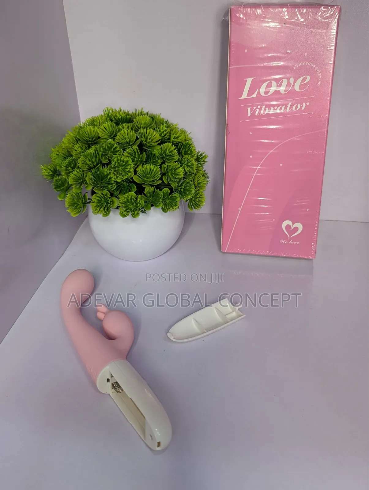 Battery Slim Gspot Love Clitoris Vibrator Sex Toy for Women