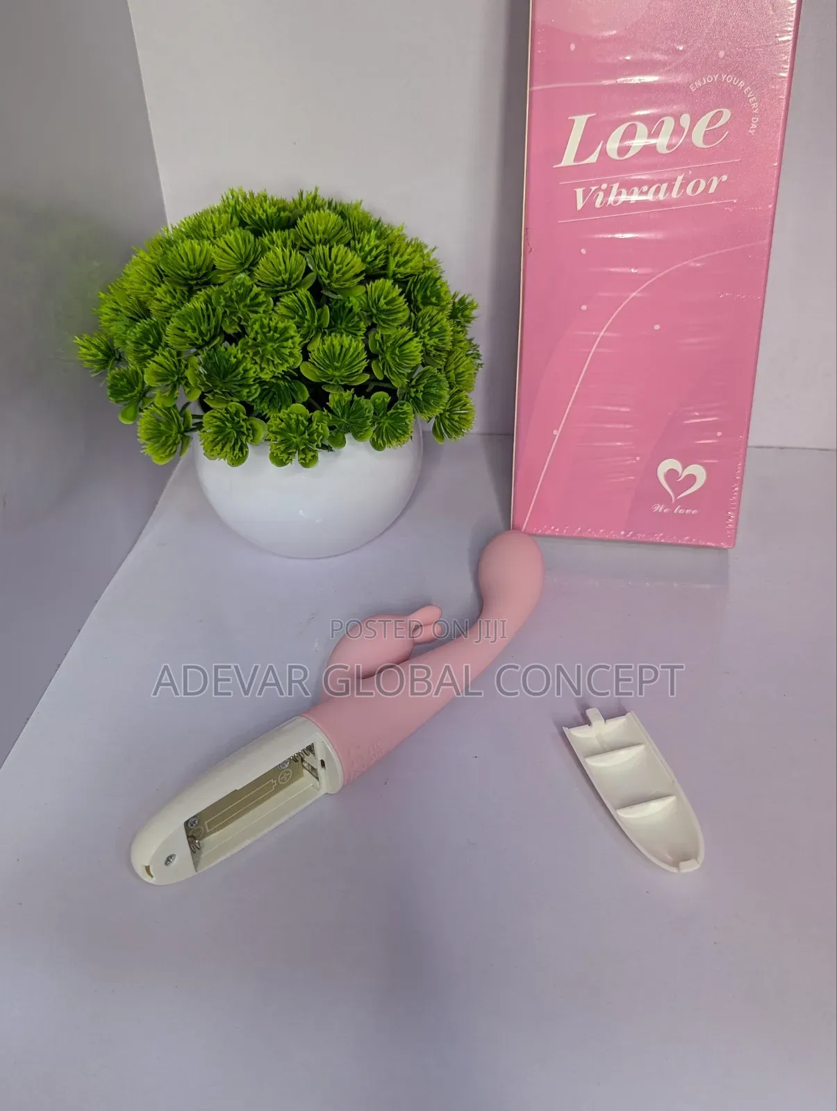 Double G Spot Dildo Vibrator Battery Sex Toy for Women