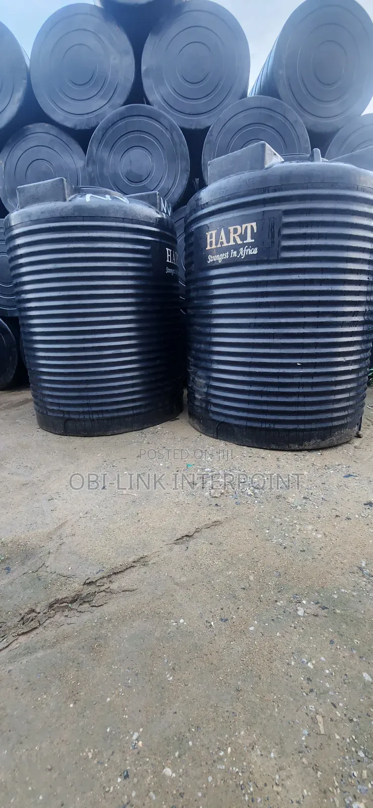 3000 L Water Storage Tank