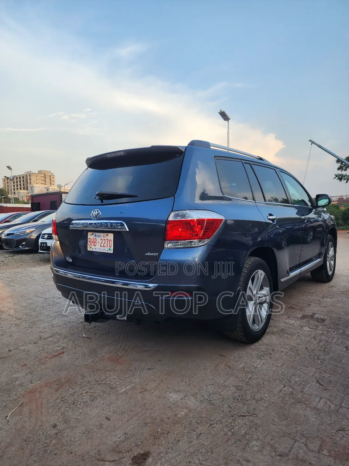 Toyota Highlander Limited 4dr SUV AWD (3.5L 6cyl 6A) 2014 Blue