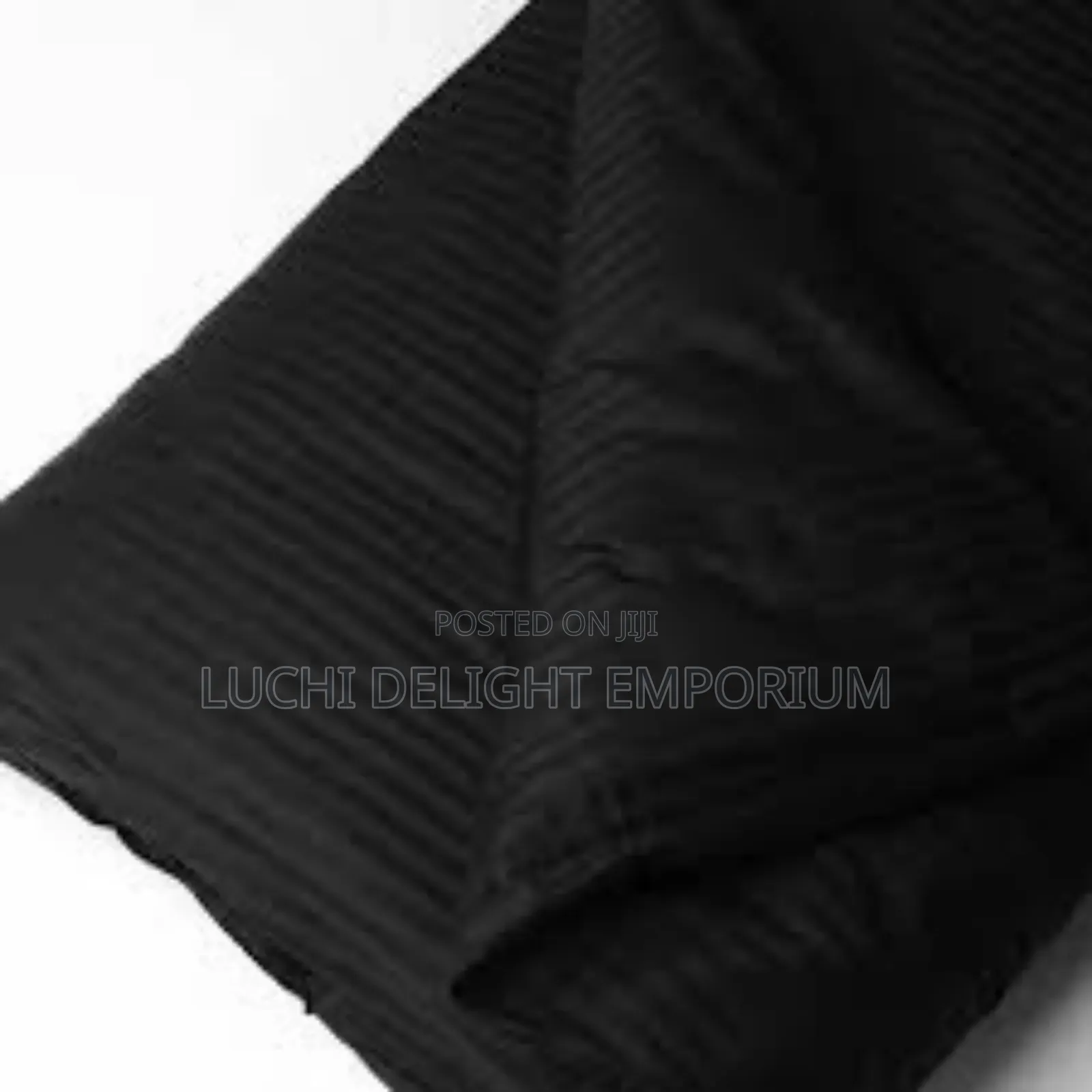 Cozy Luxury Black Striped Cotton Duvet Bedsheet and Pillowcase