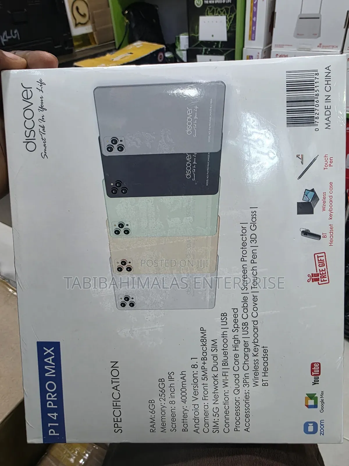 New Discover P13 Pro Max 256 GB Gray