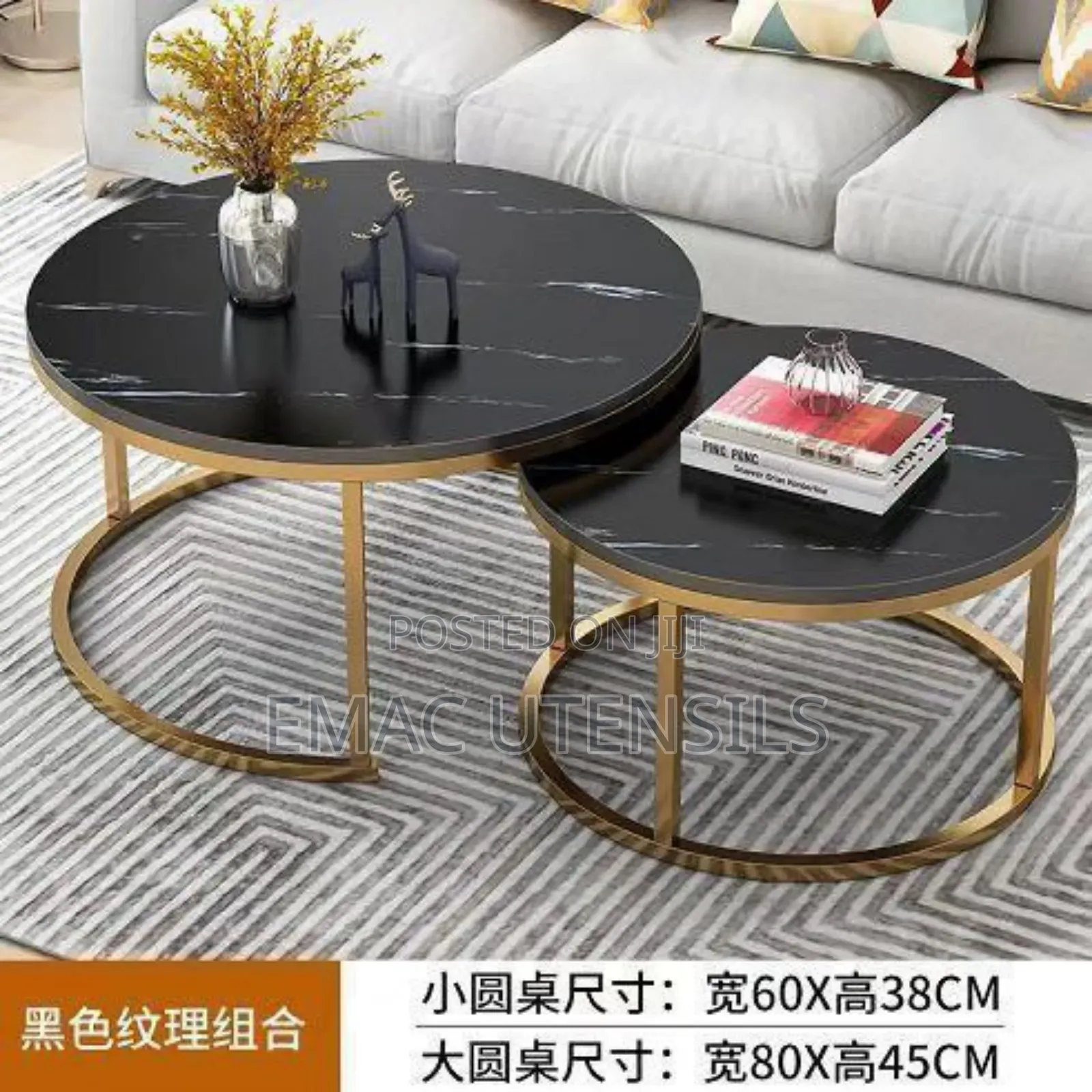 High Quality Nordic Style (Faux Marble) Center Table