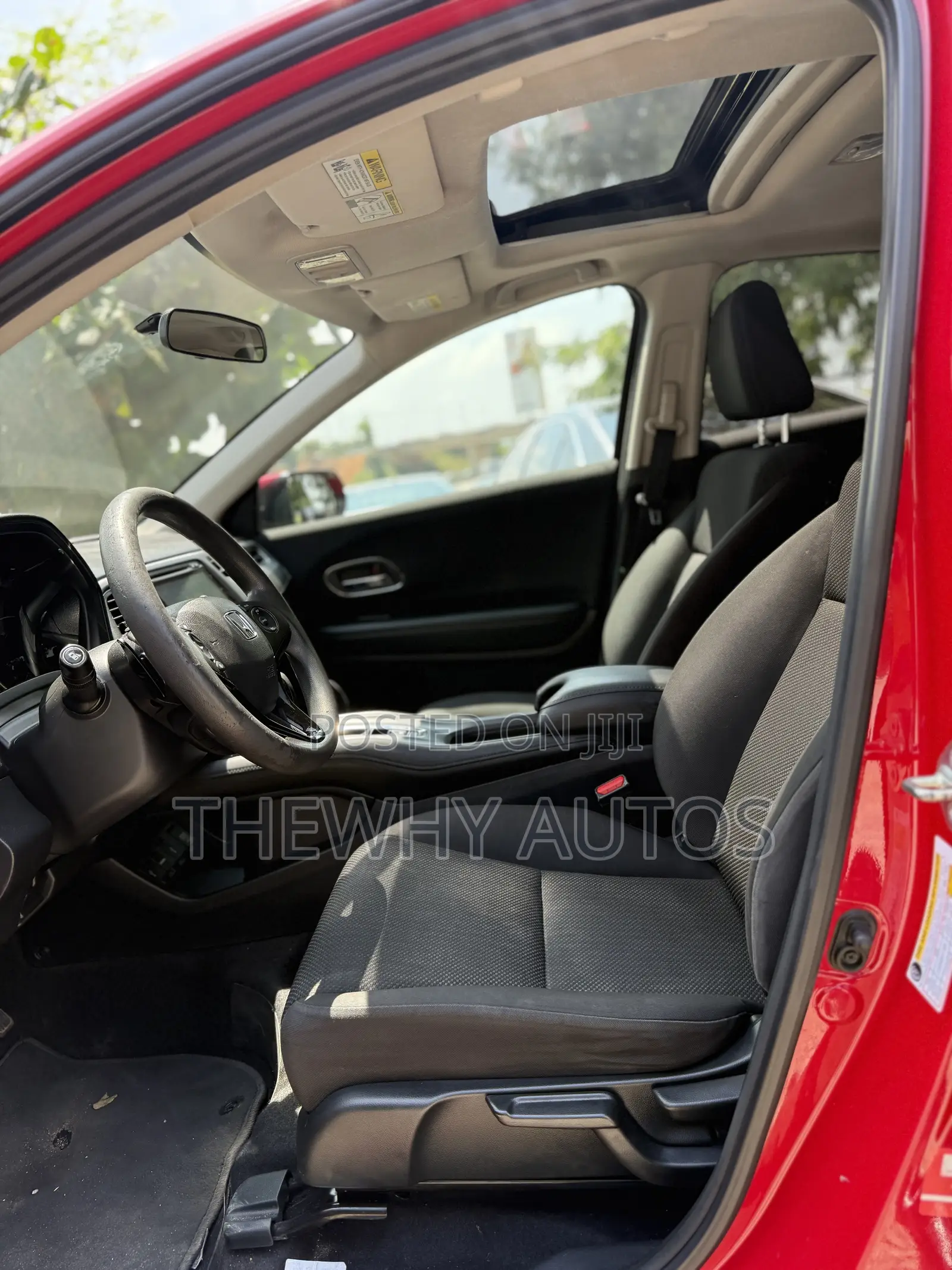 Honda HR-V EX-L w/Navigation AWD 2017 Red