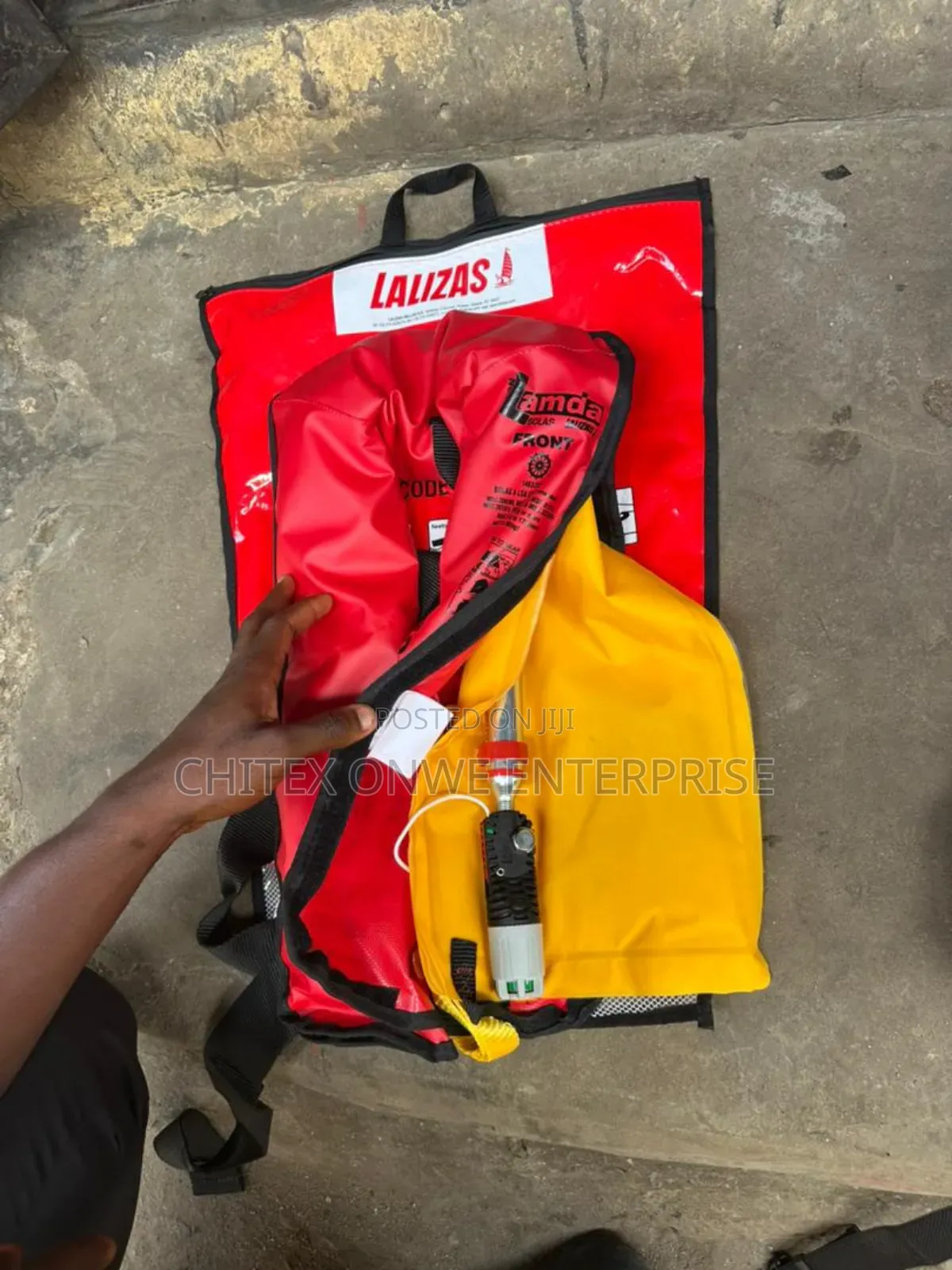 Lalizas Lamda Inflatable Lifejacket.