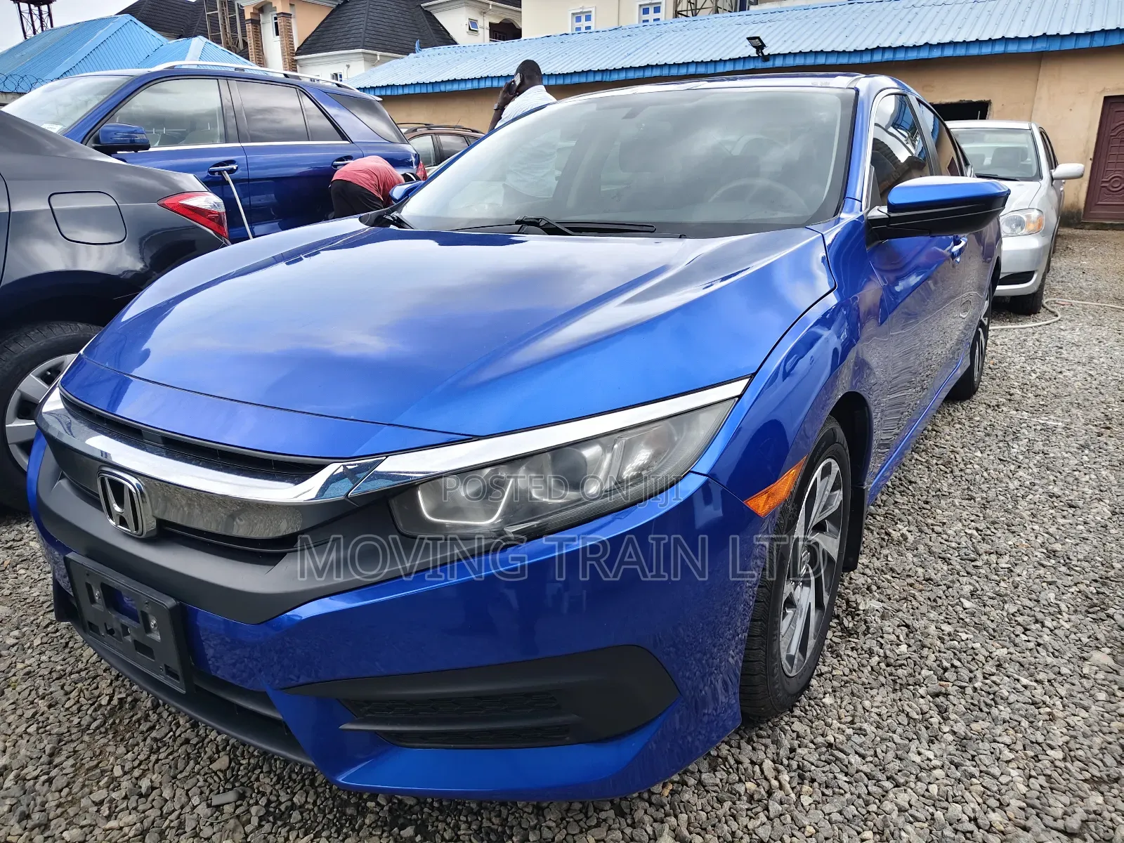 Honda Civic LX 4dr Sedan (1.8L 4cyl 5M) 2015 Blue