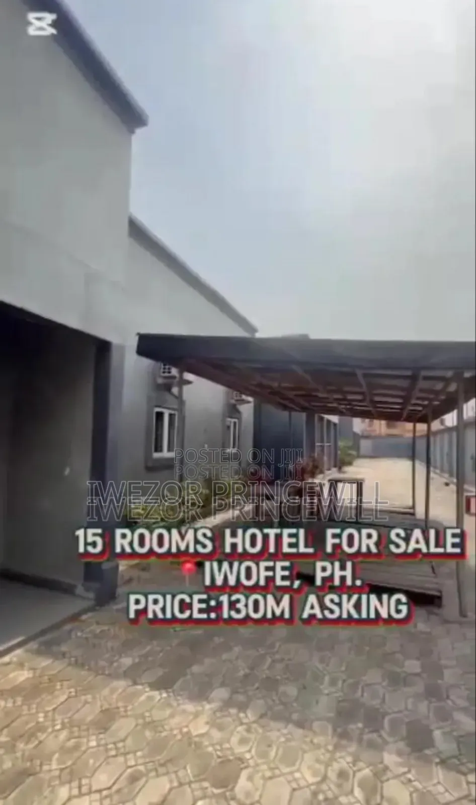 15 Rooms Hotel For Sale In Iwofe Ph