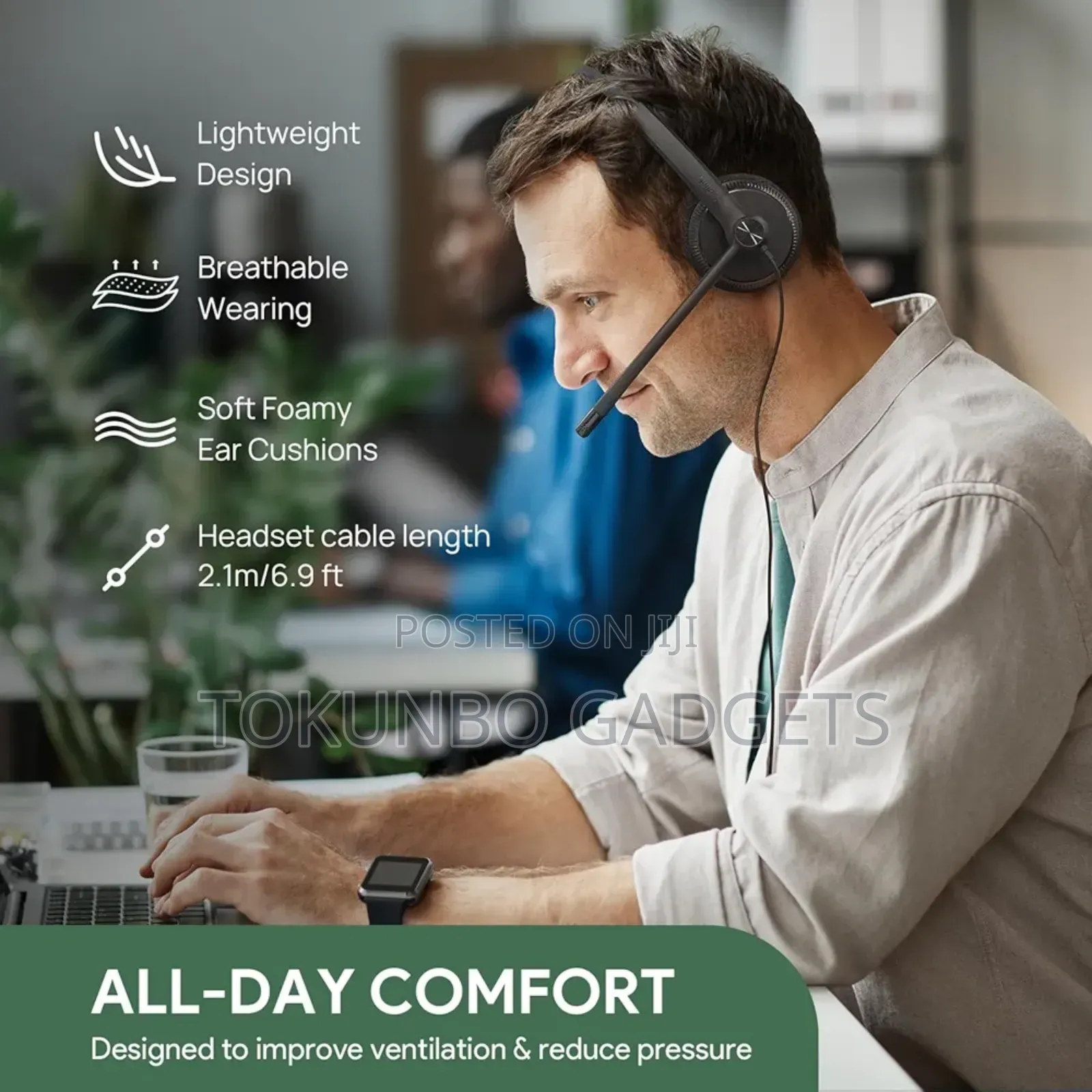 Yealink Uh34 Active Noise Cancellation Headset
