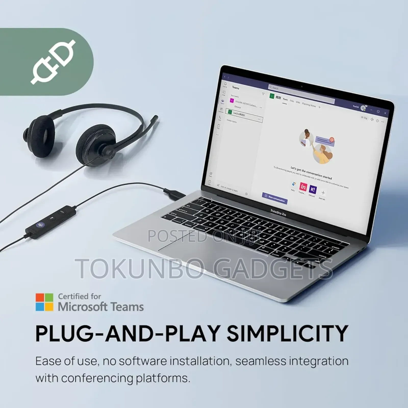 Yealink Uh34 Active Noise Cancellation Headset
