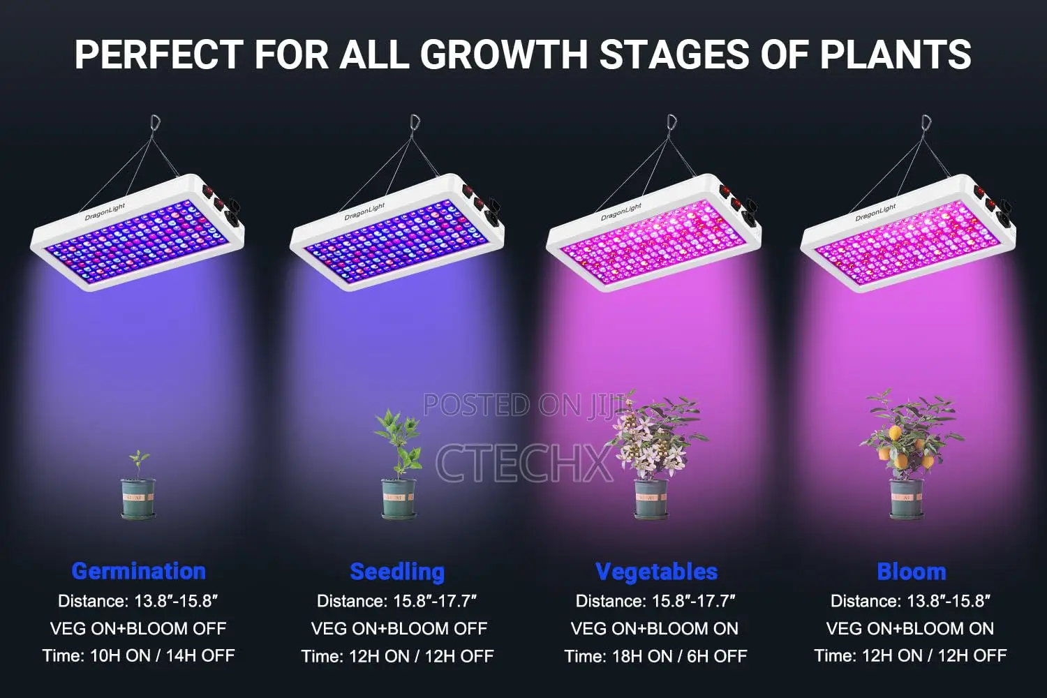 2000w Led Grow Lights Double Chips Full Spectrum