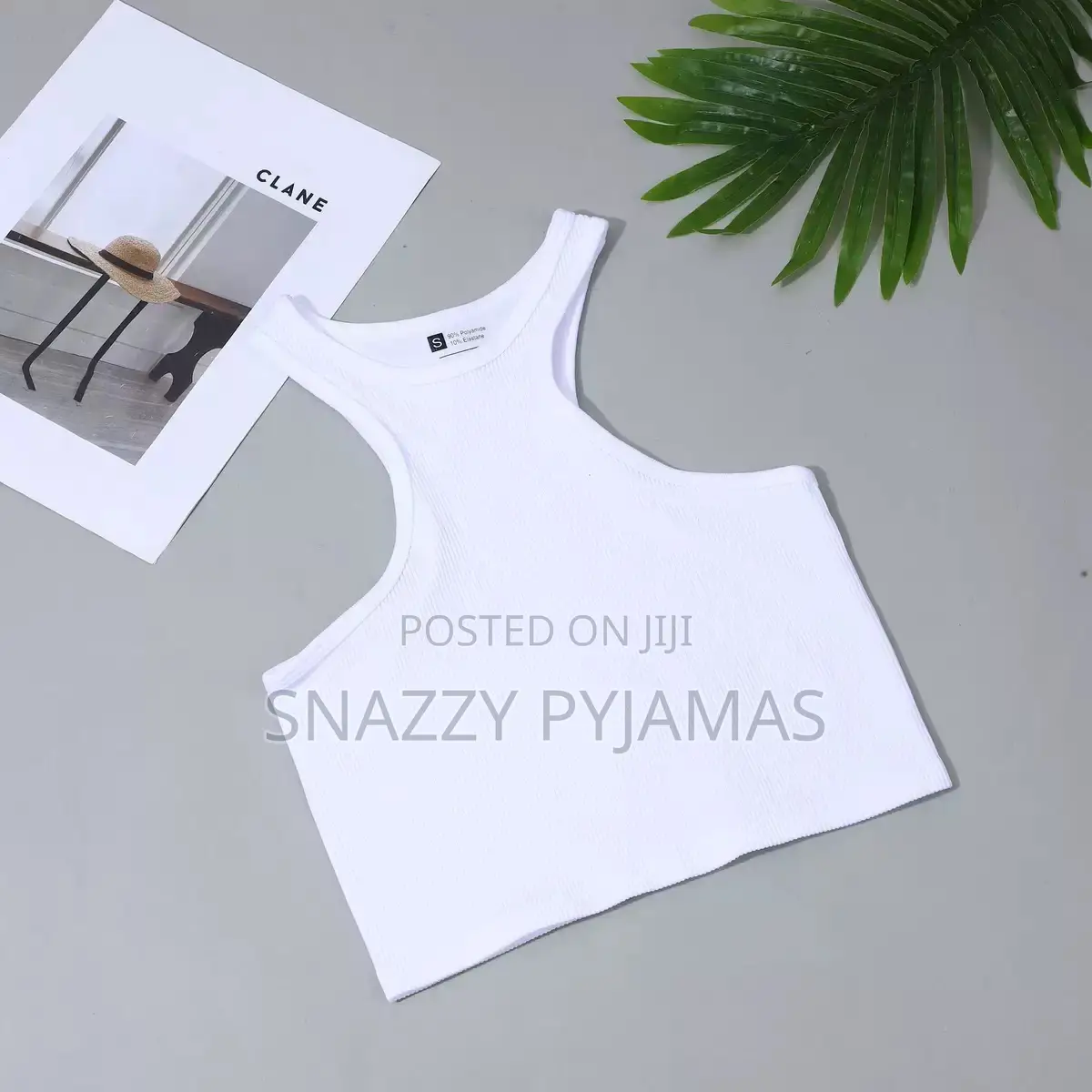 C Cut Tank Top