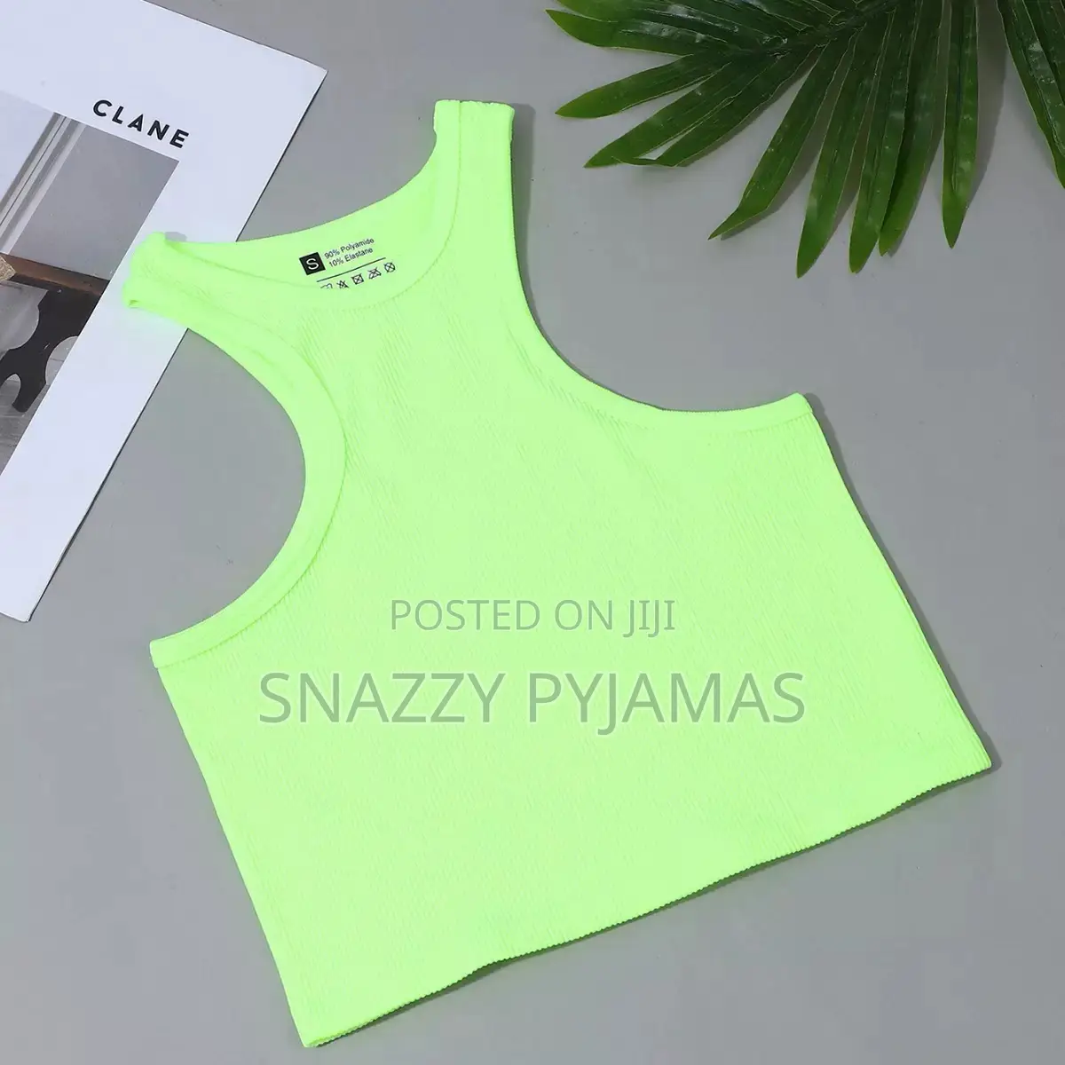 C Cut Tank Top
