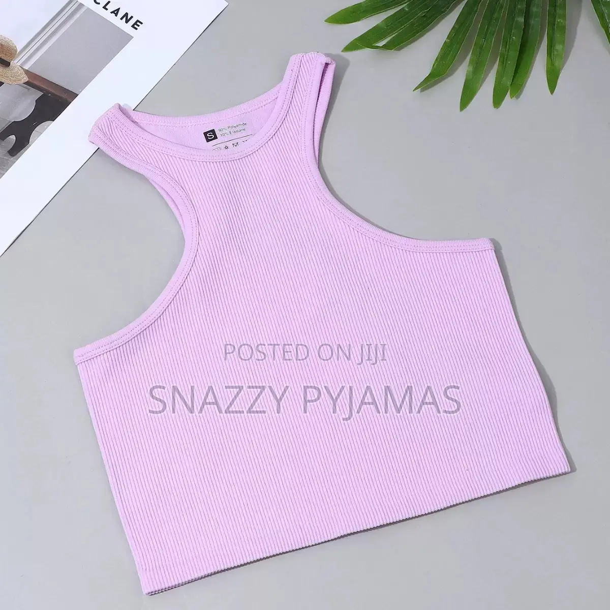 C Cut Tank Top