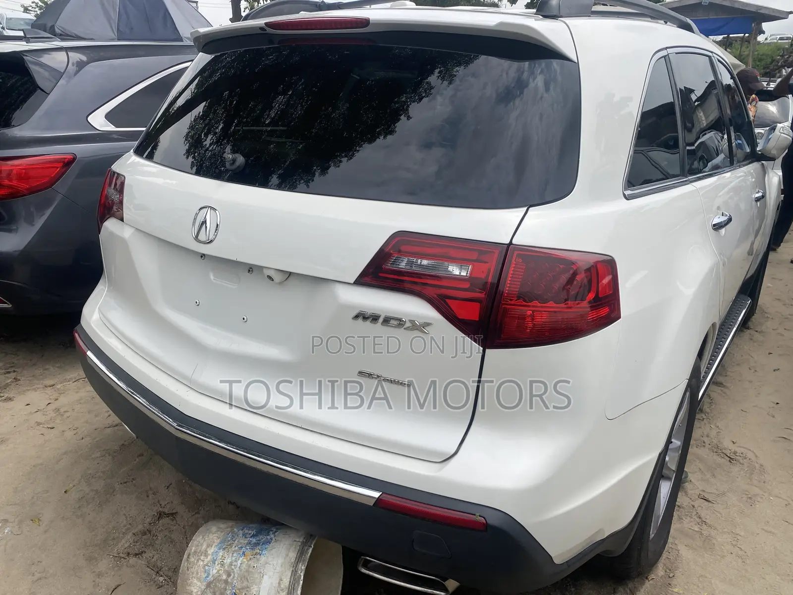 Acura MDX Advance Package SUV AWD (3.7L 6cyl 6A) 2013 White