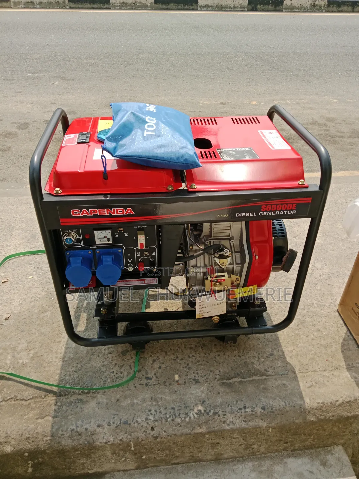 Capenda Diesel Generator 8kva Copper Coil