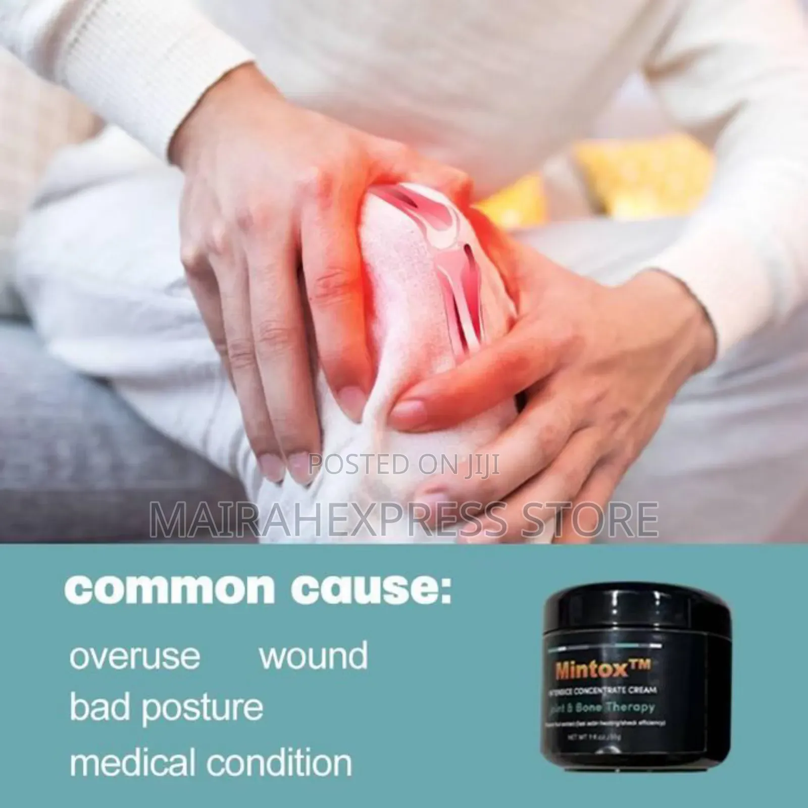 2packs Mintox Concentrated Joint And Bone Therapy Cream 30g (Hmk)