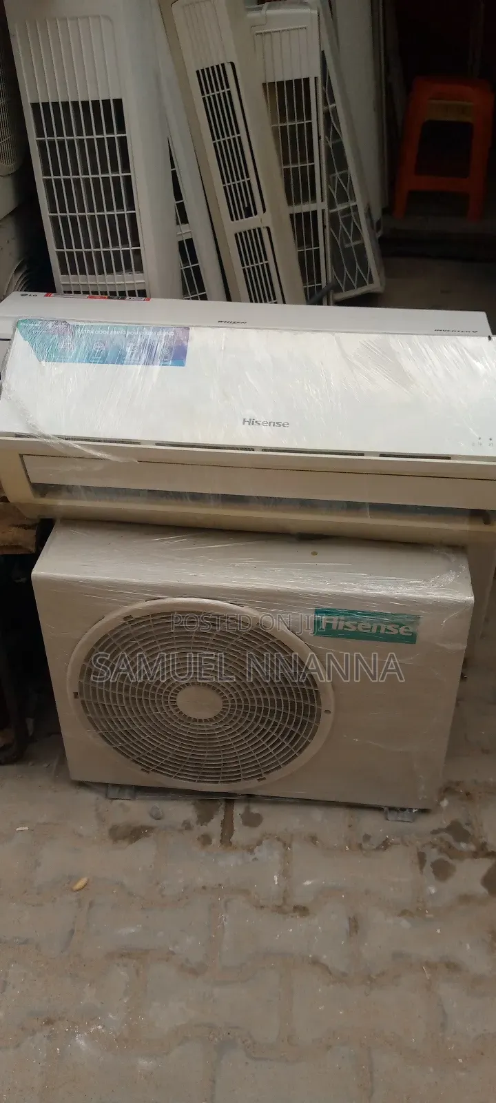 1hp Hisense Air Conditioner With a 6 Month Garranty Working Perfectly