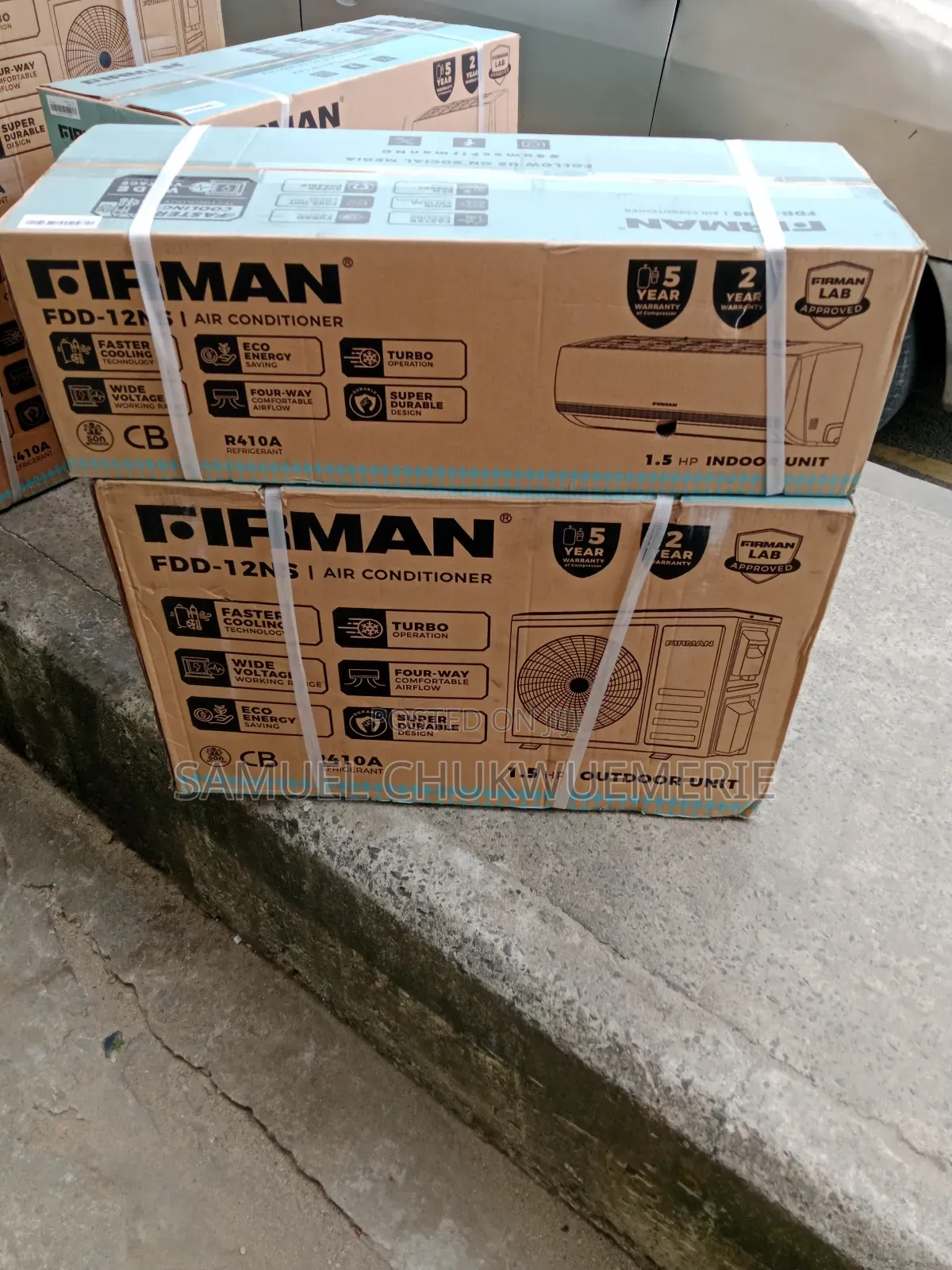 Firman Air Conditioner 1.5hp Normal Copper