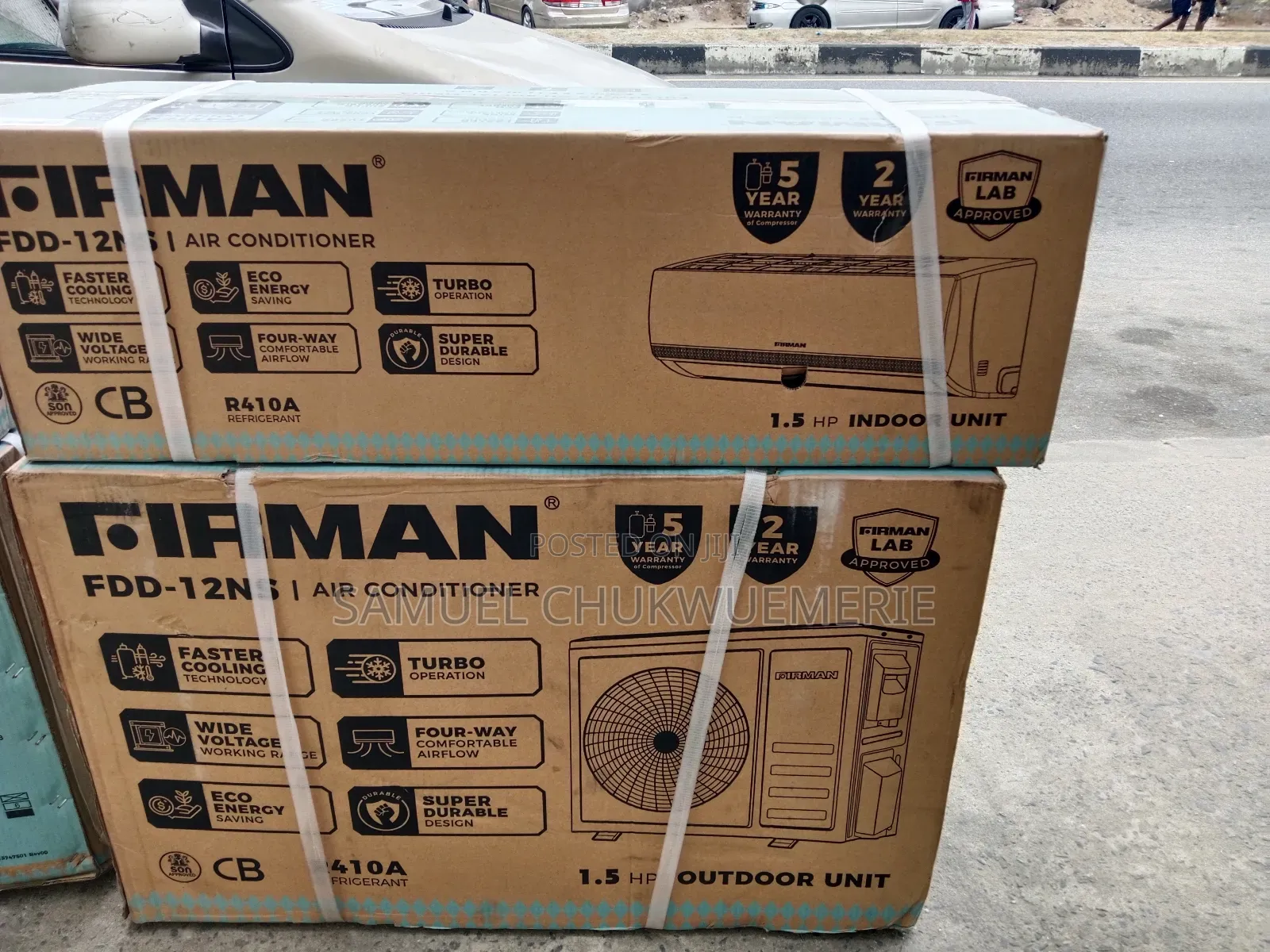 Firman Air Conditioner 1.5hp Normal Copper