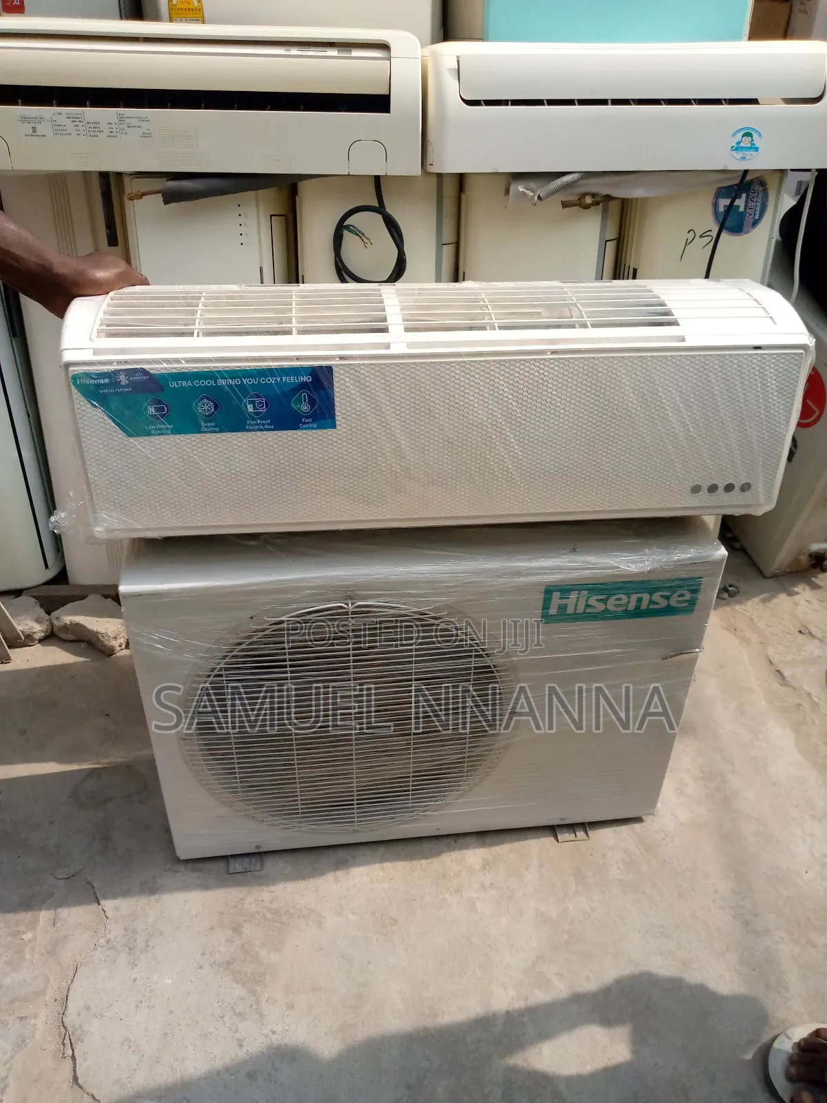 Hisense Air Conditioner Direct From Korea With a 6 Month Garranty
