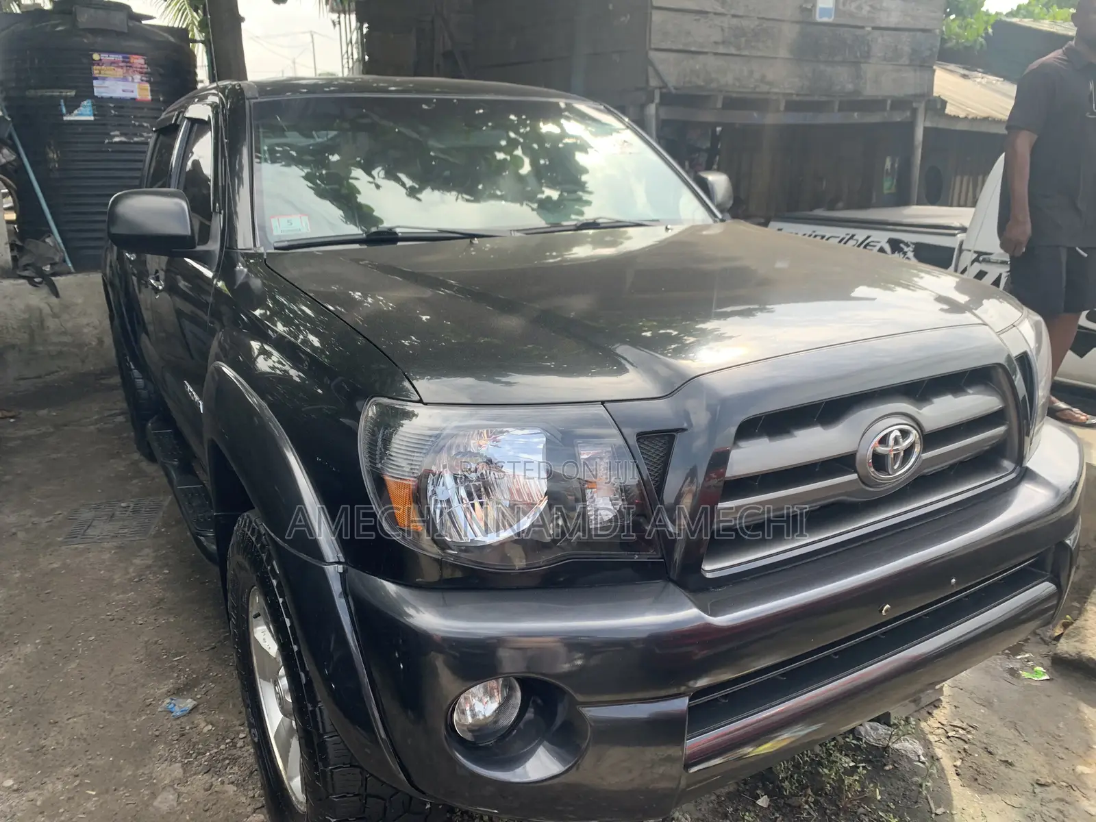 Toyota Tacoma 4dr Access Cab 6.1 ft. SB (2.7L 4cyl 5M) 2015 Black