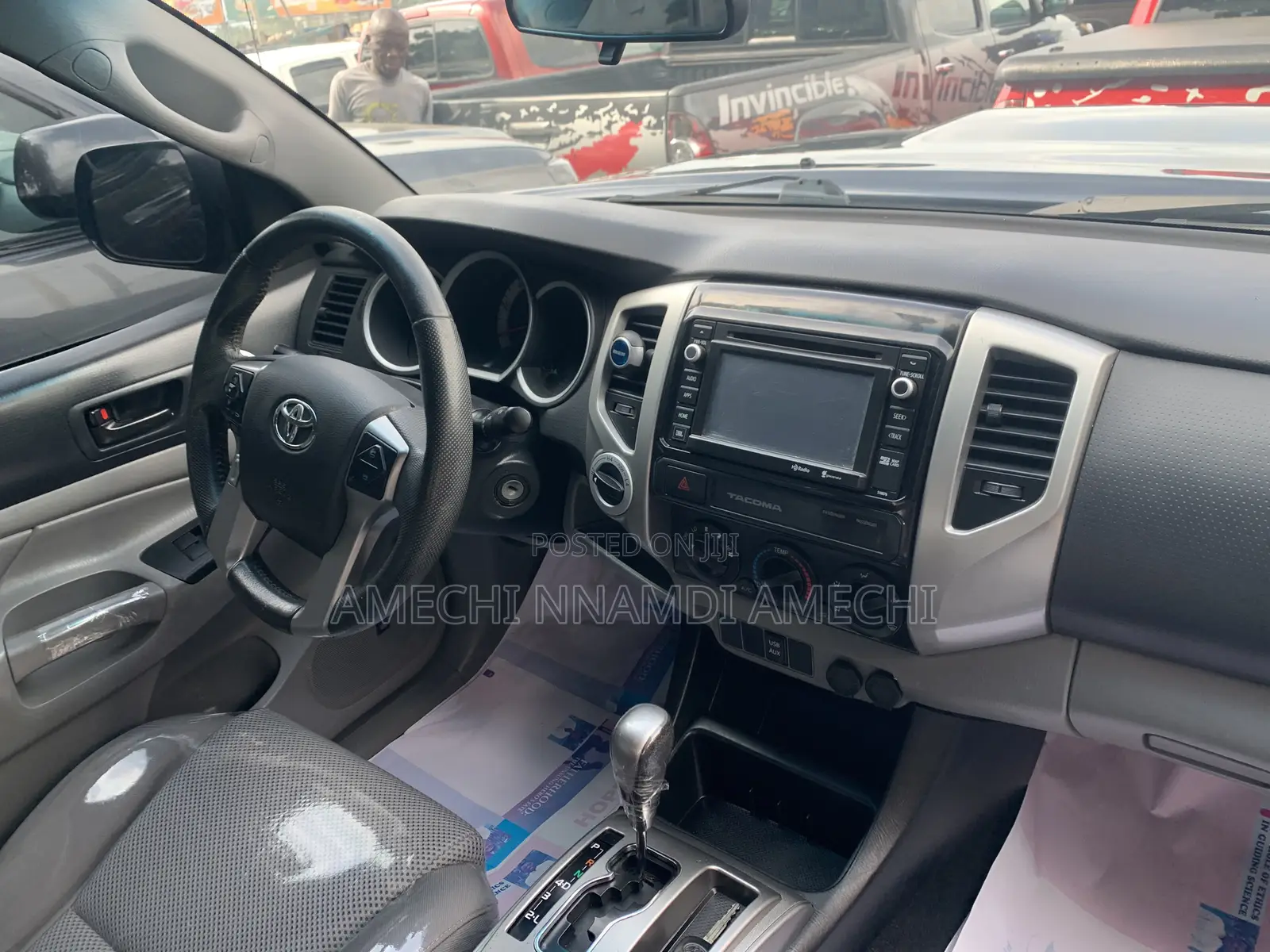 Toyota Tacoma 4dr Access Cab 4WD 6.1 ft. SB (2.7L 4cyl 4A) 2015 Gray