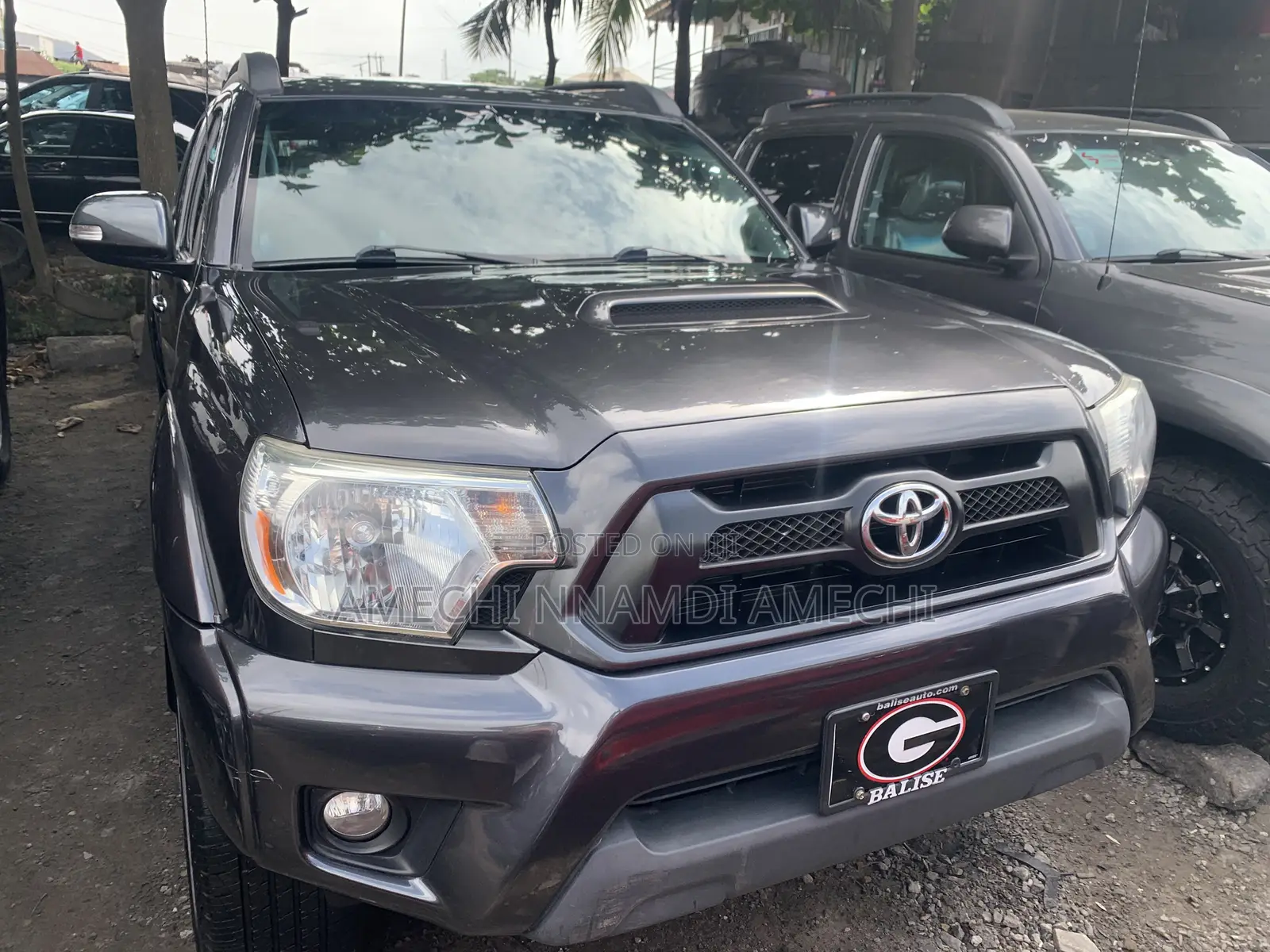 Toyota Tacoma 4dr Access Cab 4WD 6.1 ft. SB (2.7L 4cyl 4A) 2015 Gray