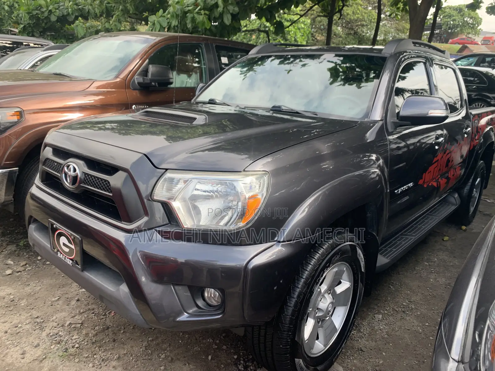 Toyota Tacoma 4dr Access Cab 4WD 6.1 ft. SB (2.7L 4cyl 4A) 2015 Gray