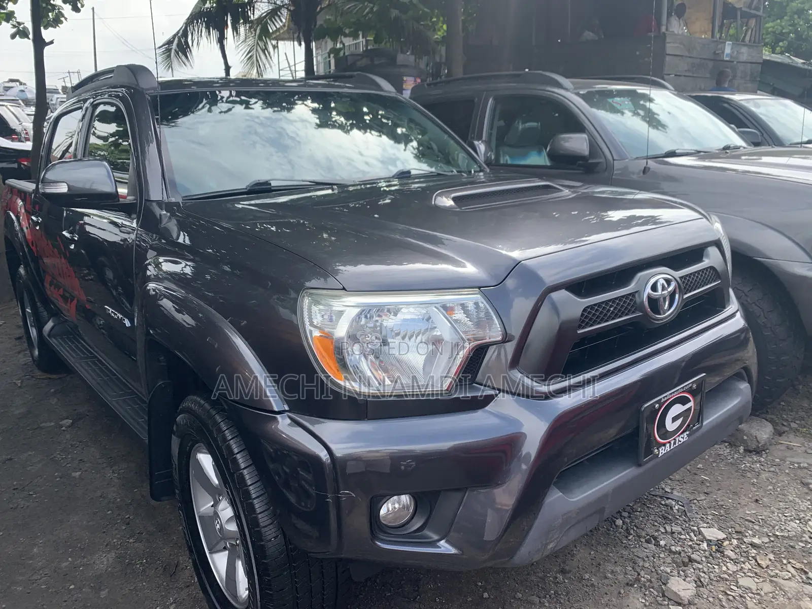 Toyota Tacoma 4dr Access Cab 4WD 6.1 ft. SB (2.7L 4cyl 4A) 2015 Gray