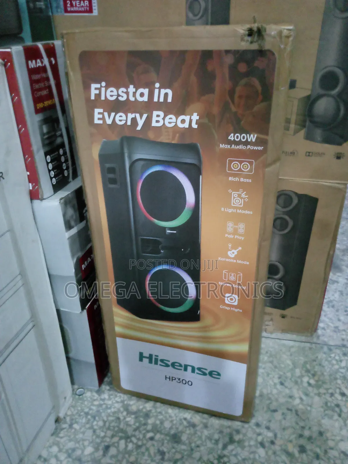 Hisense Bluetooth Speaker Party Rocker 400w
