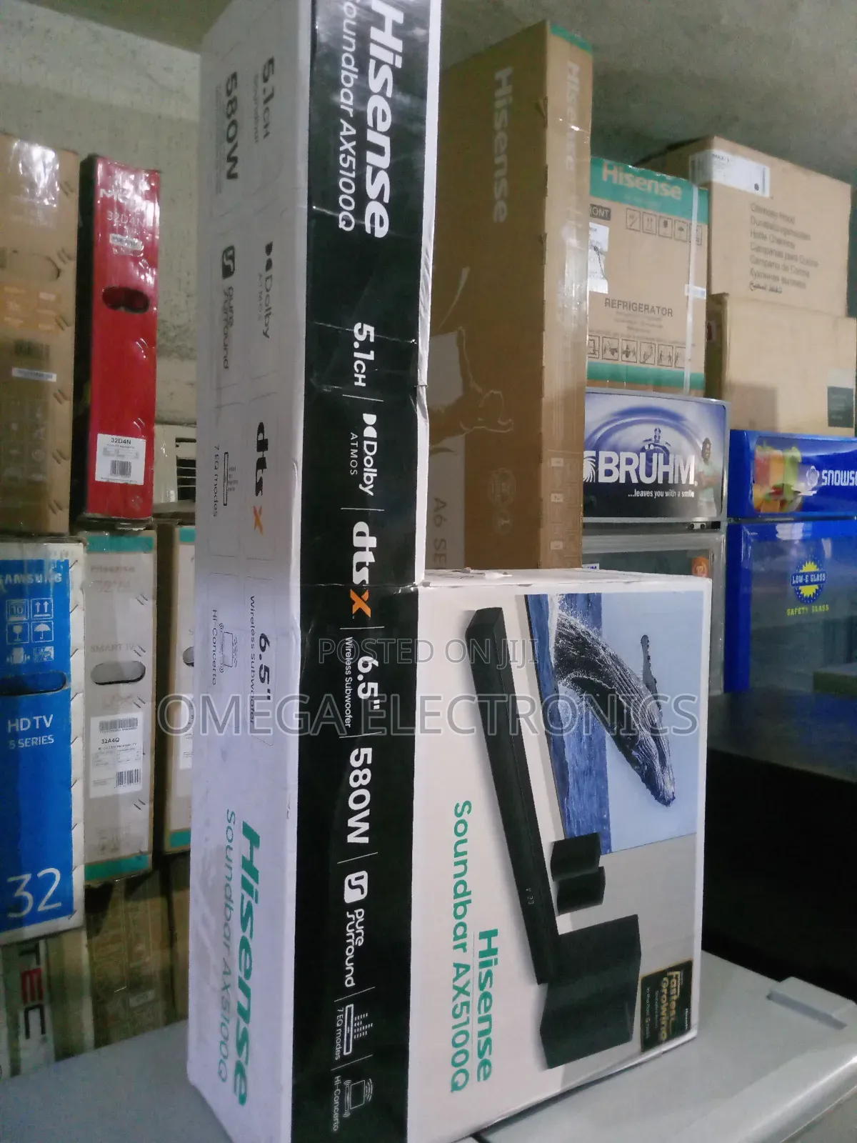 Hisense Wireless Soundbar 580wts