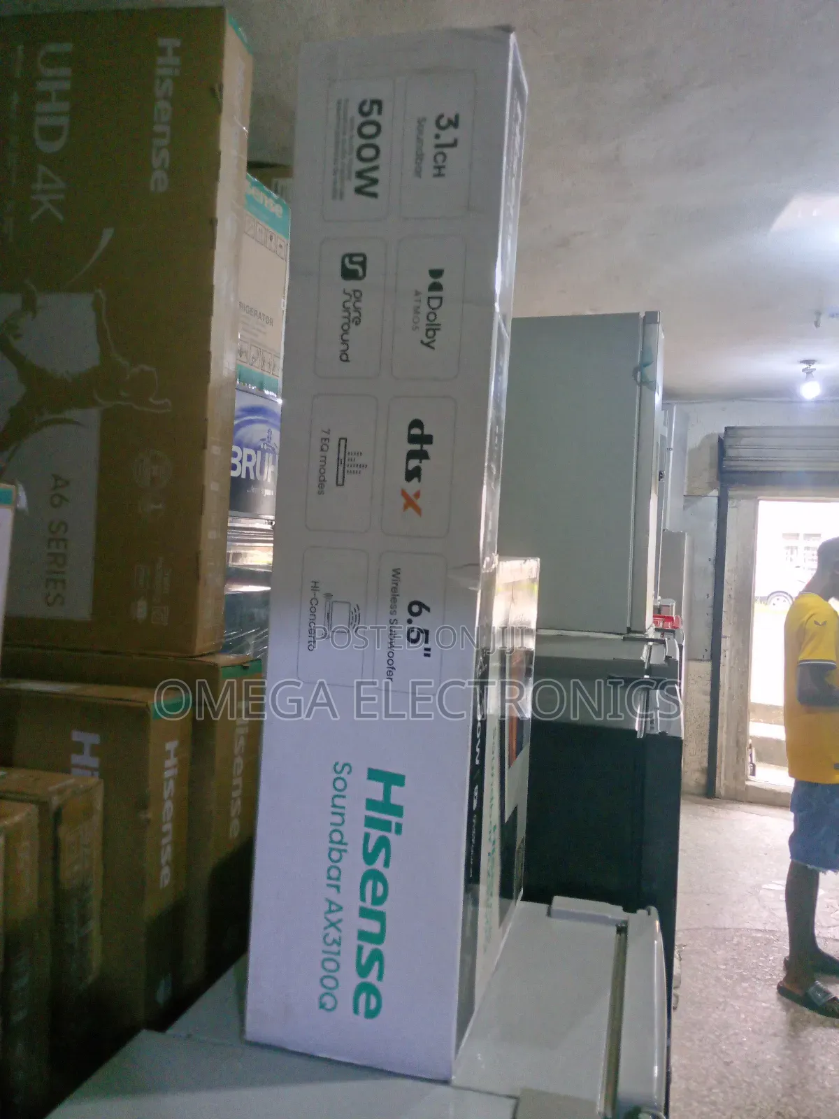Hisense Wireless Soundbar 500w
