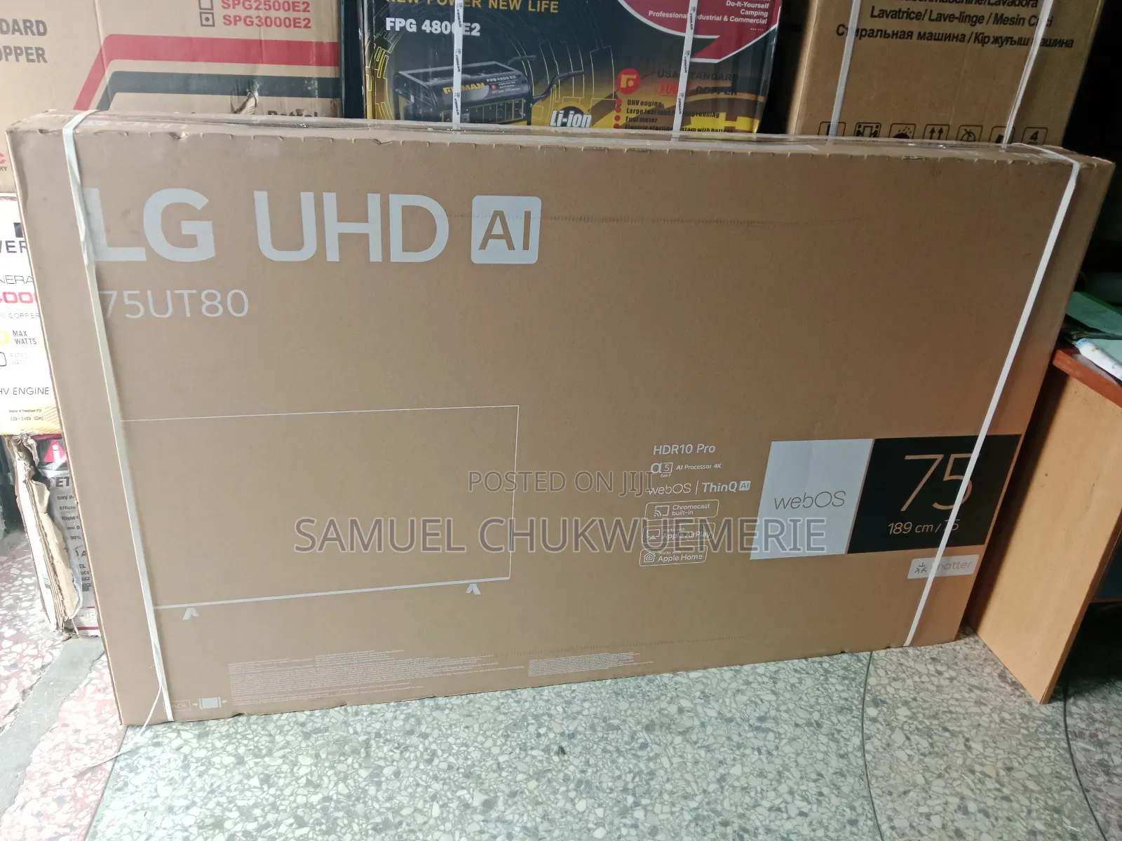 Lg Television 75inch Smart 2years Warranty