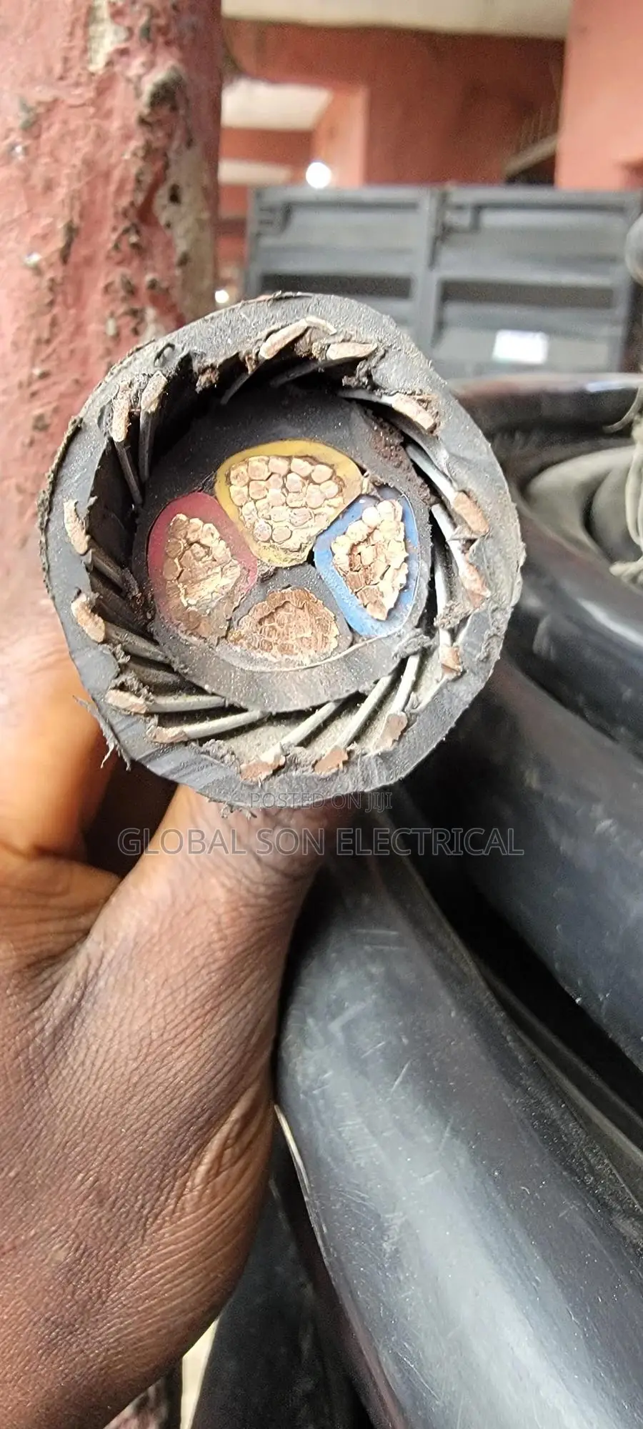 50mmx4core Armored Cable