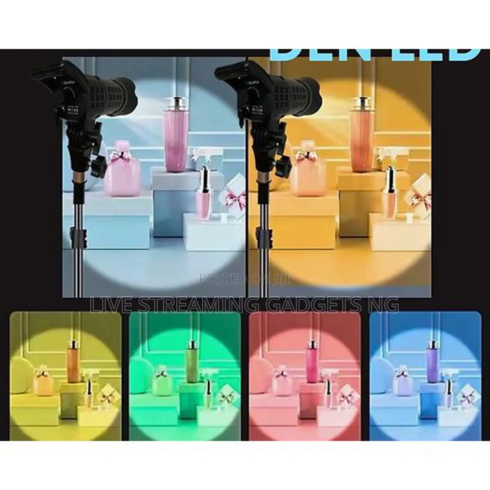 FSD-168 RGB Different Colors Plus White Spotlight