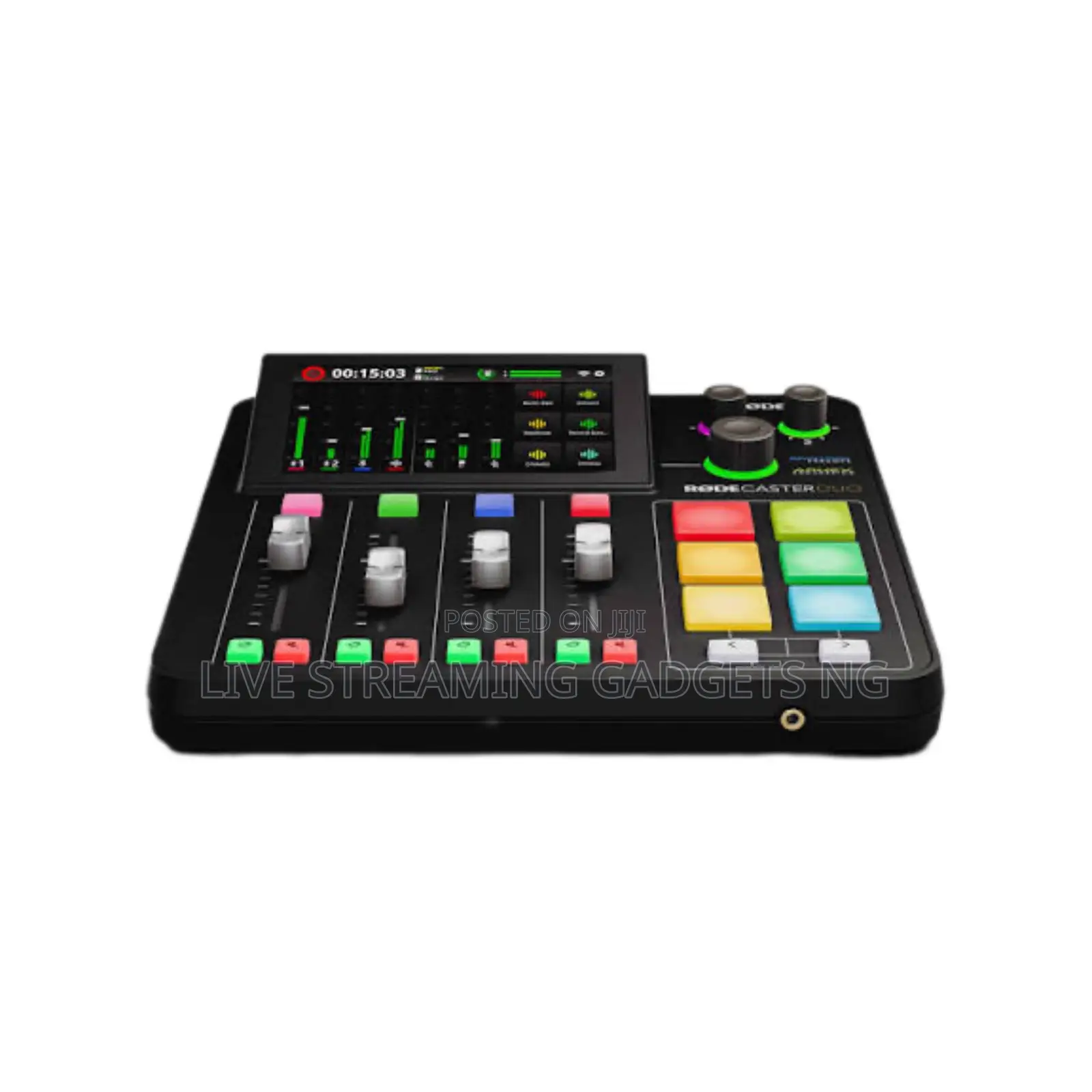 Original Rodecaster Duo Professional Podcast Console With 2 Inputs