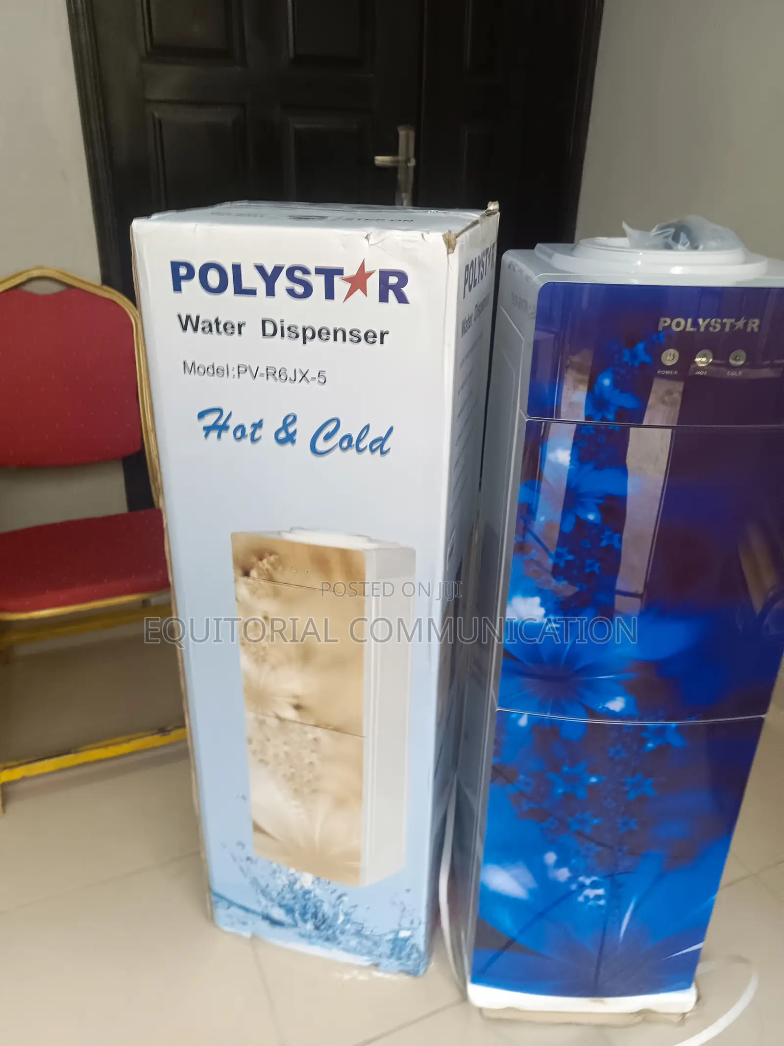 Polystar Pv-R6jx-5 Energy-Saving Water Dispenser With Double Door Fr
