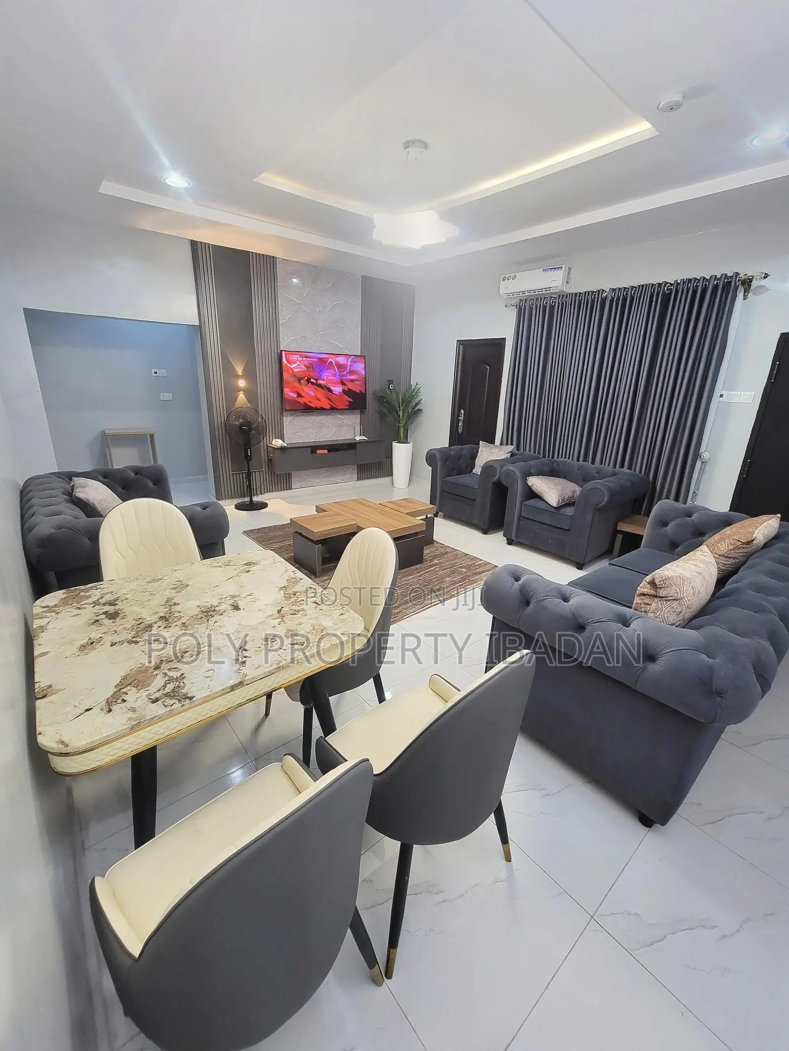 2 3 Bedroom Serviced Apartment in Omolayo , Akobo